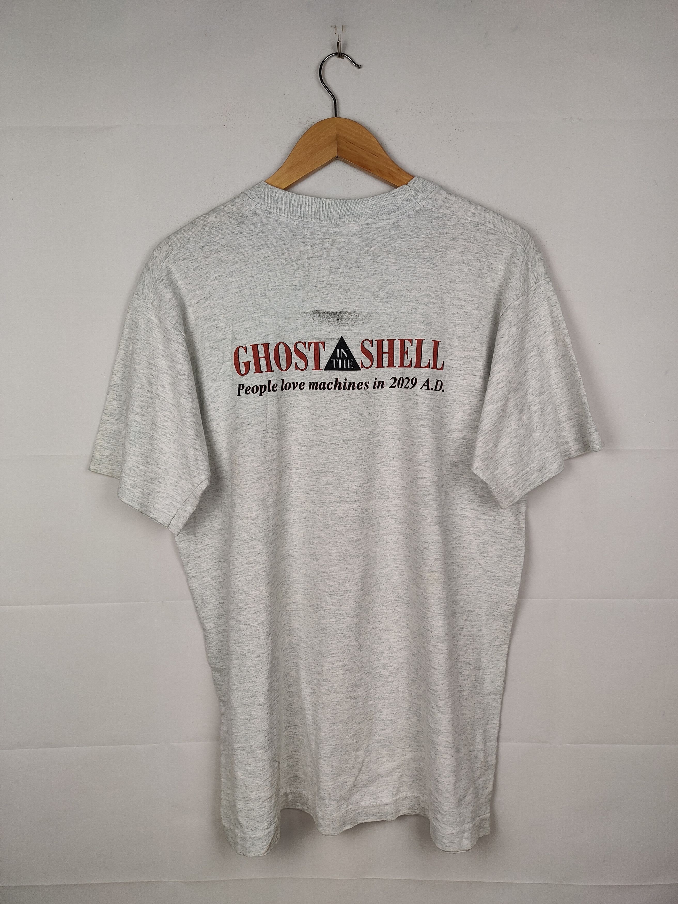 Anime Vintage 90s Ghost in the Shell Anime Shirt Size US XL / EU 56 / 4 - 6 Thumbnail