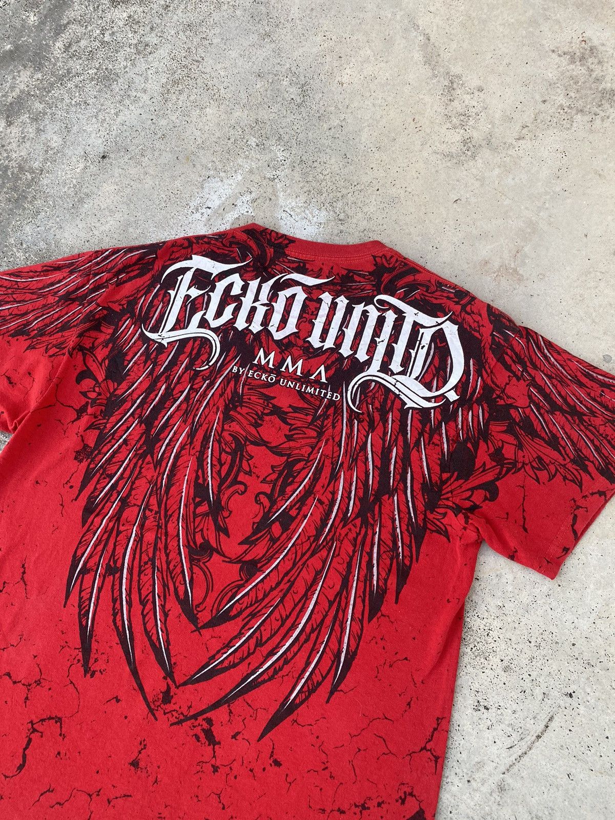 Affliction 2000s Ecko Unltd Affliction Styled AOP Size US L / EU 52-54 / 3 - 5 Thumbnail