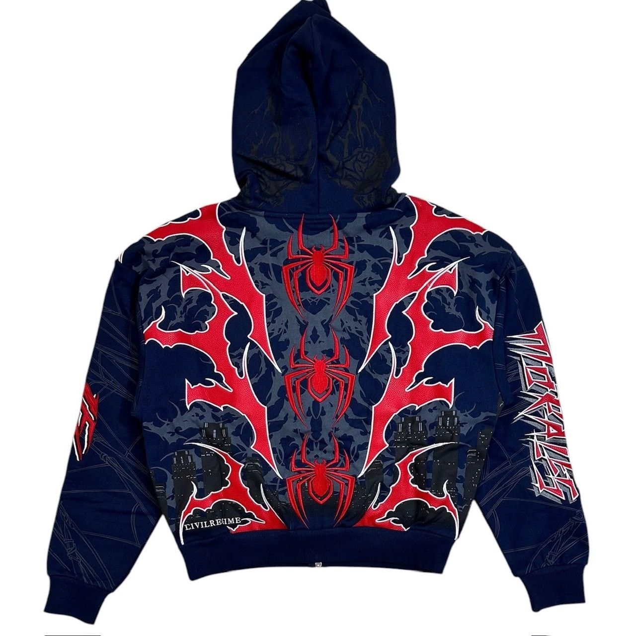 Civil Regime Civil Regime X Spider-Man Miles Morales Full Zip Hoodie Size US L / EU 52-54 / 3 - 2 Thumbnail