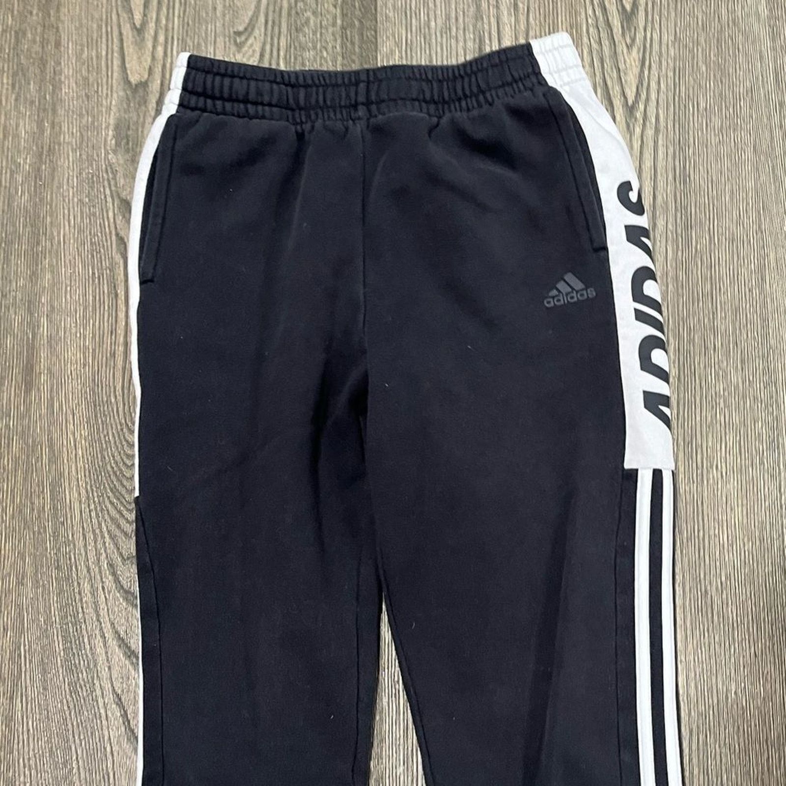Adidas Adidas Post Game 7/8 Jogger Pants Fleece Pocket Graphic XL Size 33" - 3 Thumbnail