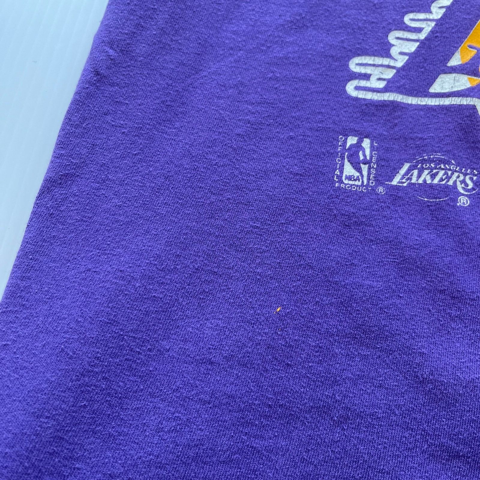 Nutmeg Vintage Nutmeg Los Angeles Lakers Graphic Tee L Size US L / EU 52-54 / 3 - 7 Thumbnail