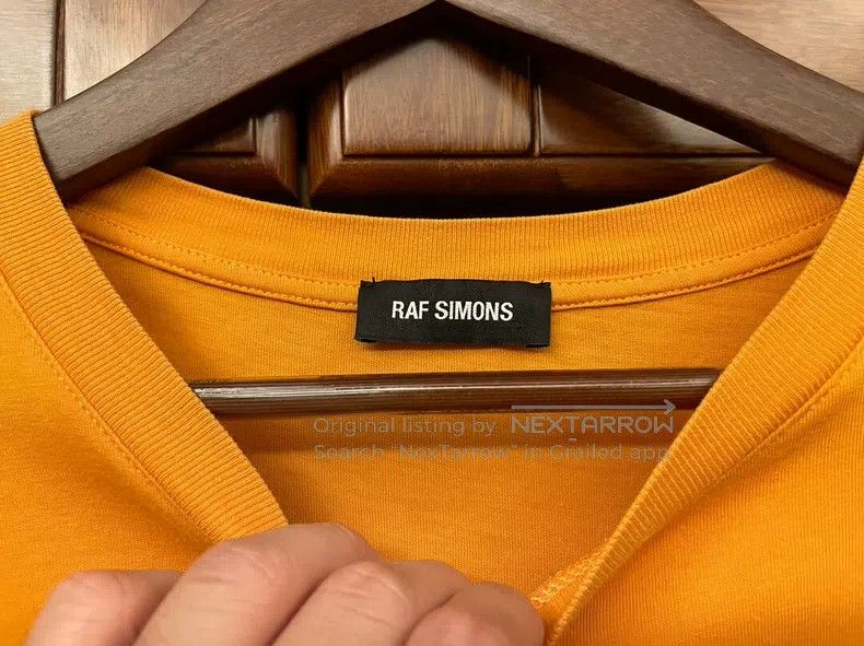 Raf Simons Raf simons SS17 Orange T-shirt Size US M / EU 48-50 / 2 - 3 Thumbnail