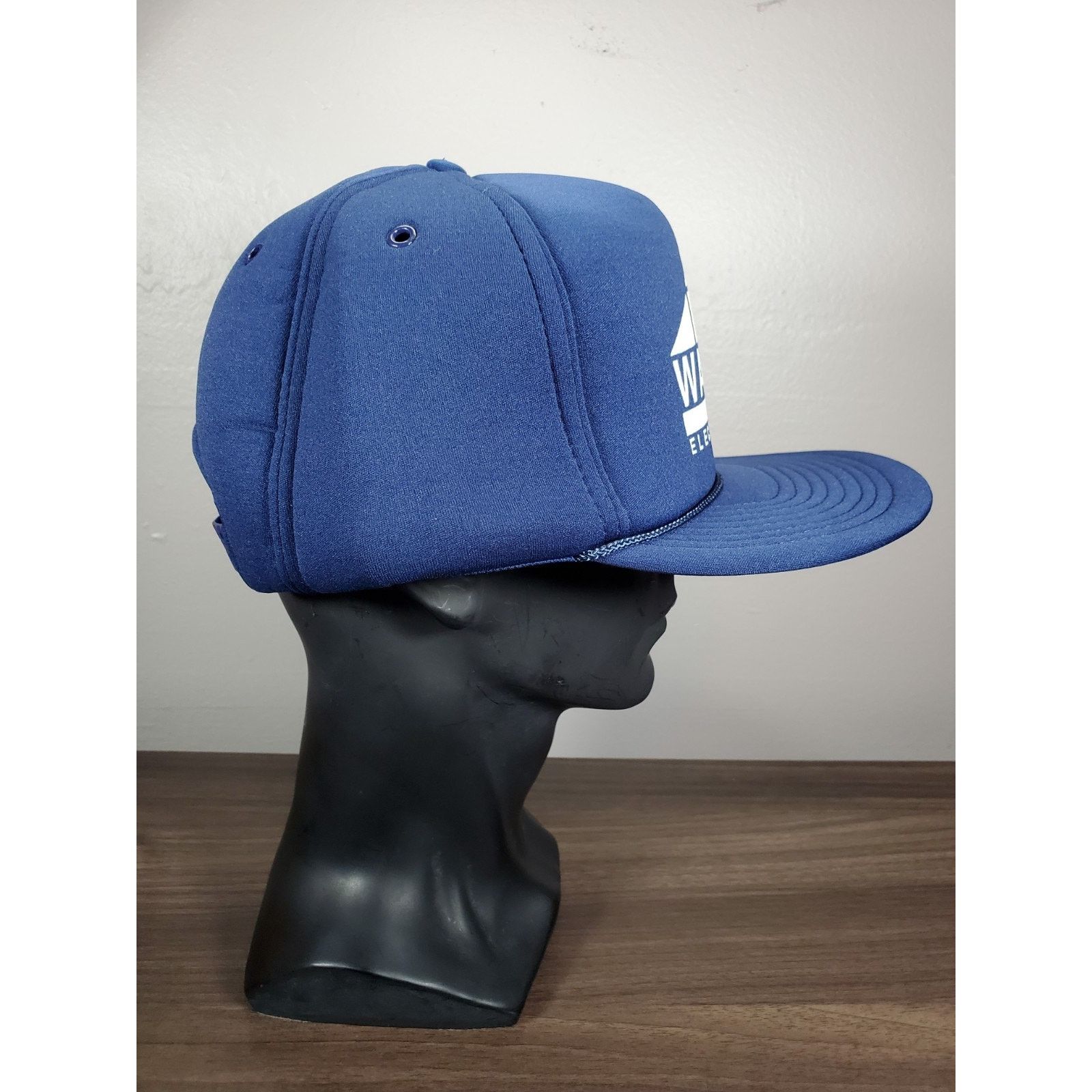 Vintage Warsaw Electric Supply Hat Snapback Cap Trucker Local Ad Size ONE SIZE - 6 Thumbnail