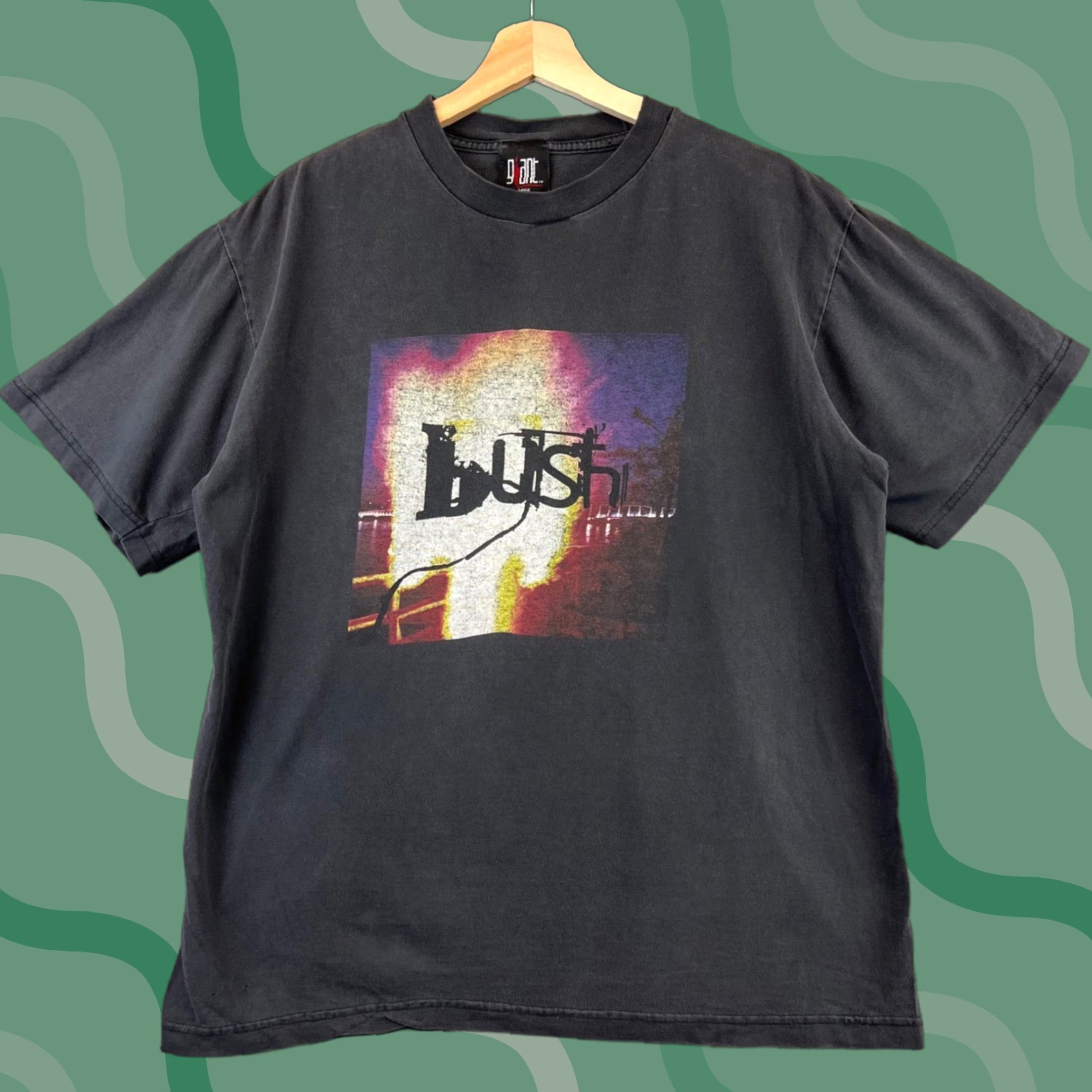 Band Tees × Vintage Beck 1997 90s Vintage Odelay Tour Band Concert