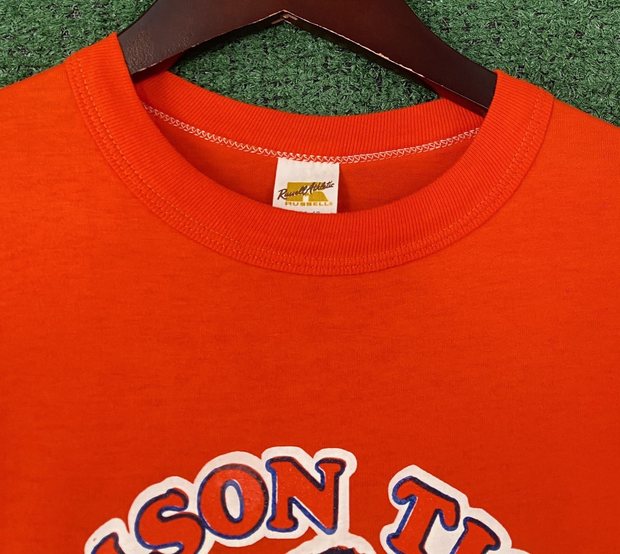 Russell Athletic 70’s Russell Athletic Gold Tag Clemson Tigers T-Shirt Small Size US S / EU 44-46 / 1 - 3 Thumbnail