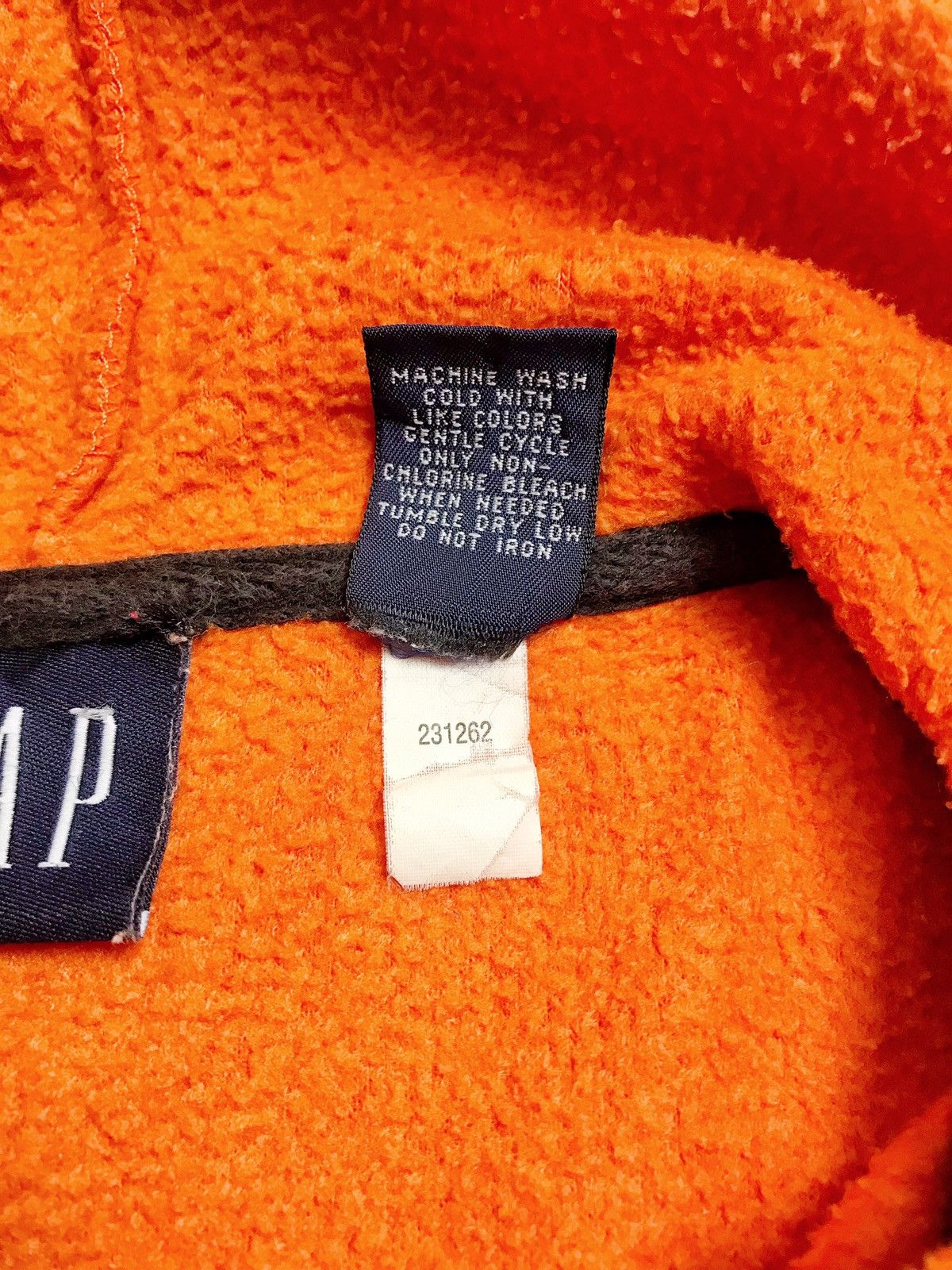 Gap Y2K GAP Kangaroo Pocket Vintage Fleece Anorak Size US M / EU 48-50 / 2 - 7 Thumbnail