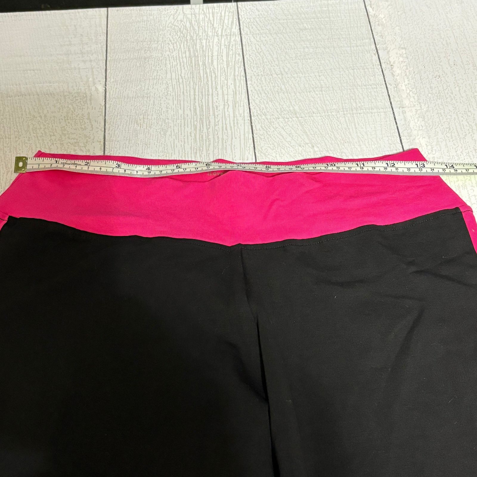 Other iLoveSia Black Capri Leggings XL NWT Size 26" / US 2 / IT 38 - 5 Thumbnail