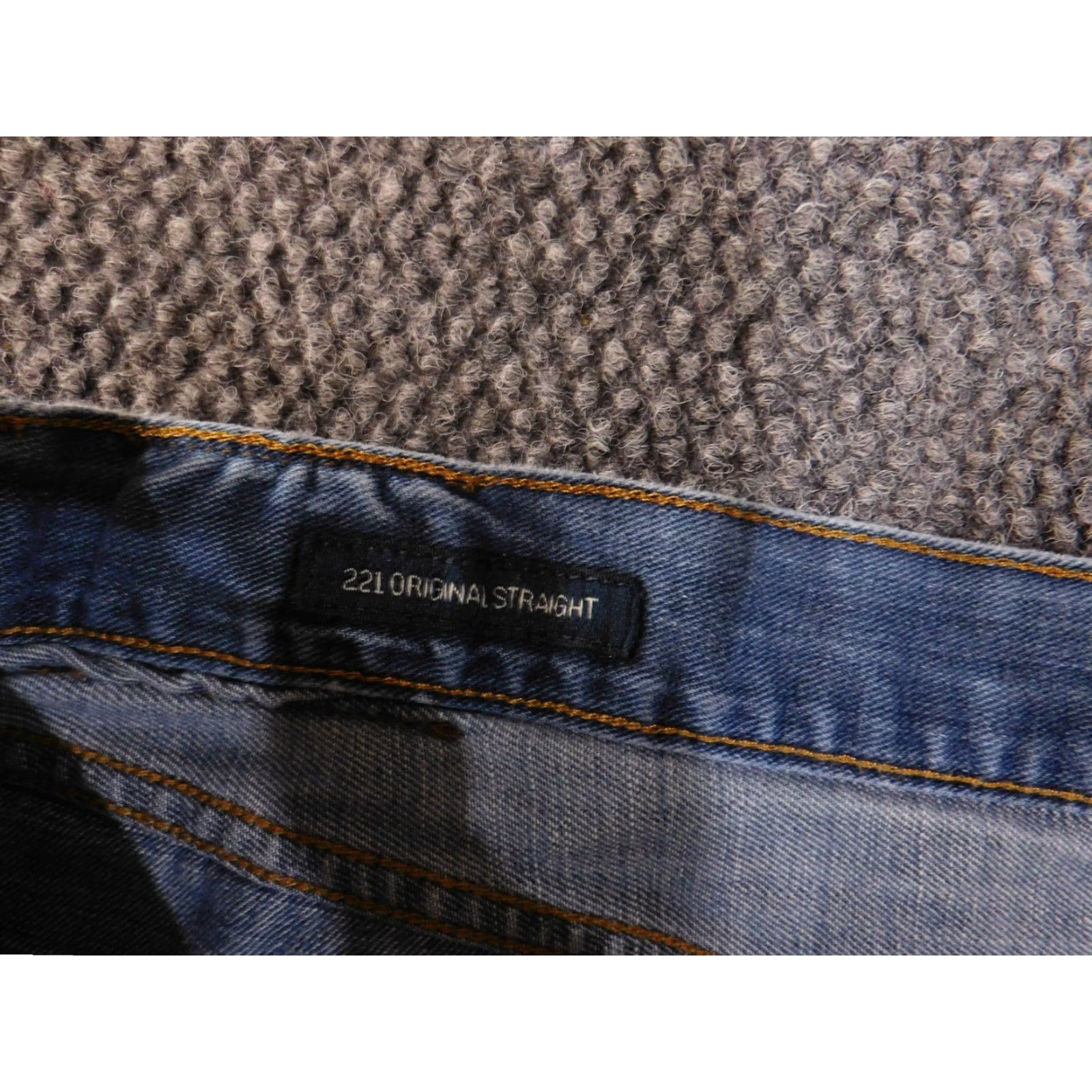 Lucky Brand Lucky Brand Jeans Mens 38x30 Blue 221 Original Straight Denim Classic Fit Pants Size US 30 / EU 46 - 3 Thumbnail