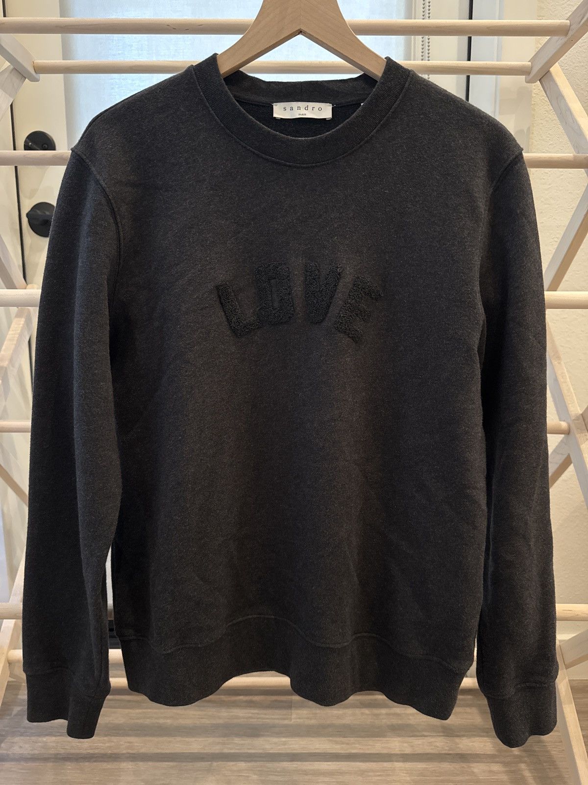 Sandro Paris Love Pullover Crewneck