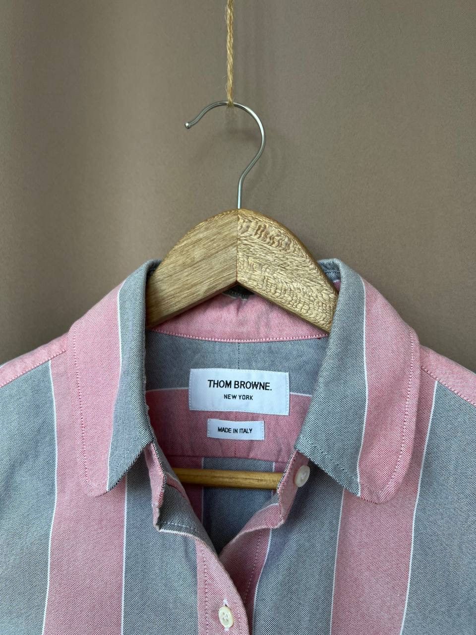 Thom Browne Thom Browne Button Shirt Womens Size 42 Long Sleeve Striped Size M / US 6-8 / IT 42-44 - 12 Thumbnail