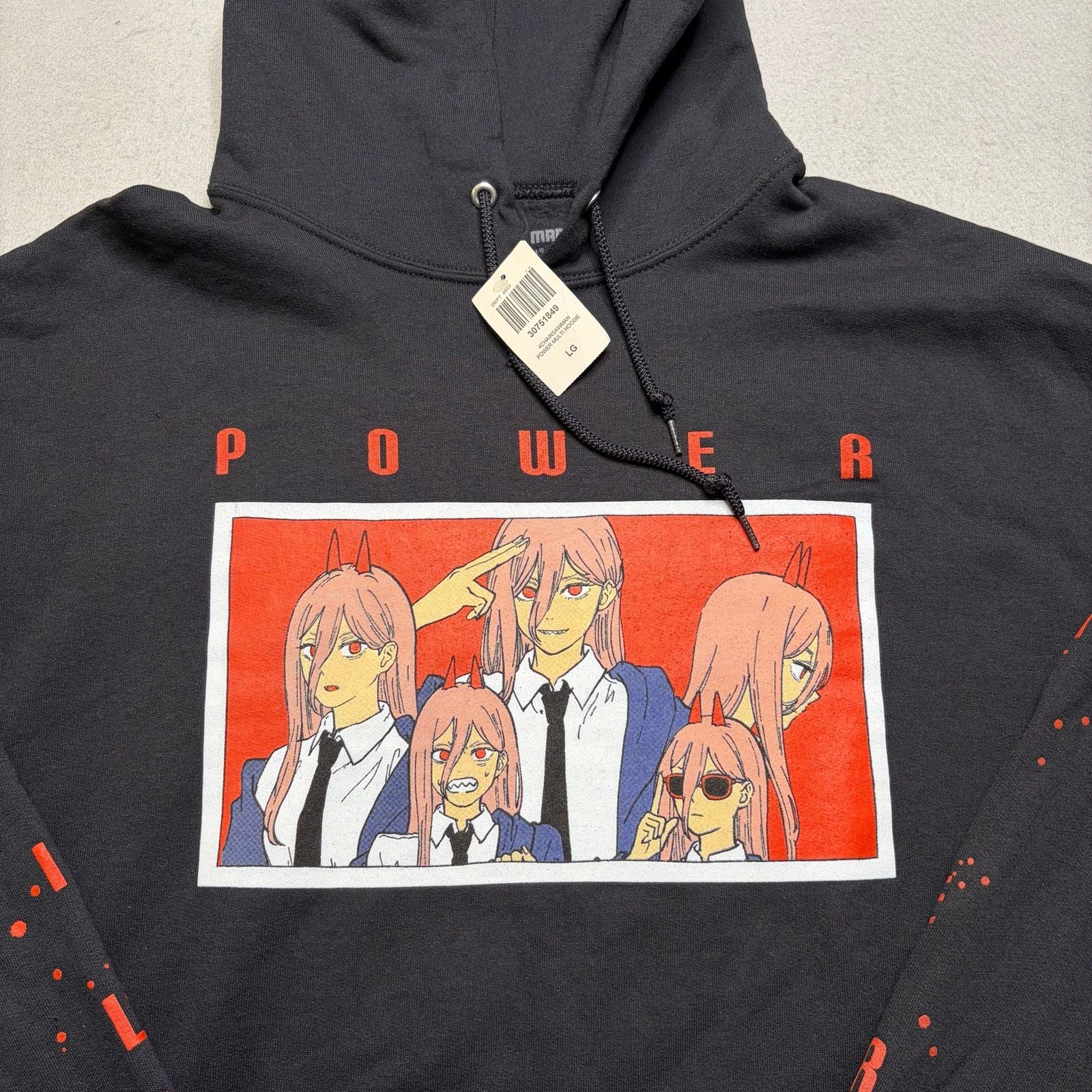 Vintage Chainsaw Man Power Anime Hoodie Men’s L Crunchyroll NWT Size US L / EU 52-54 / 3 - 4 Thumbnail