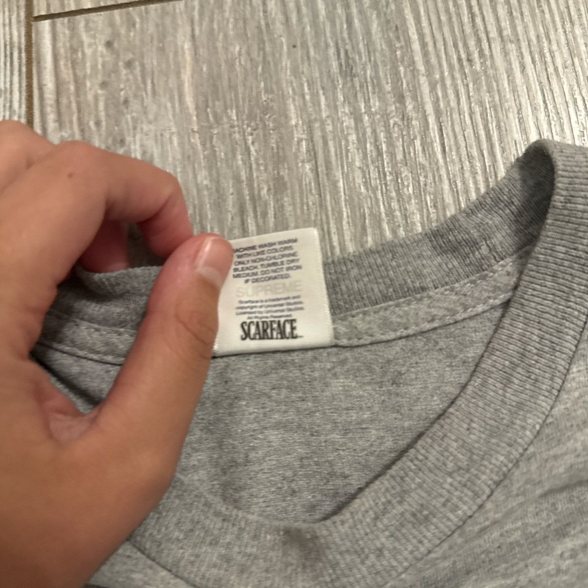 Supreme Scarface x Supreme tee Size US L / EU 52-54 / 3 - 4 Thumbnail
