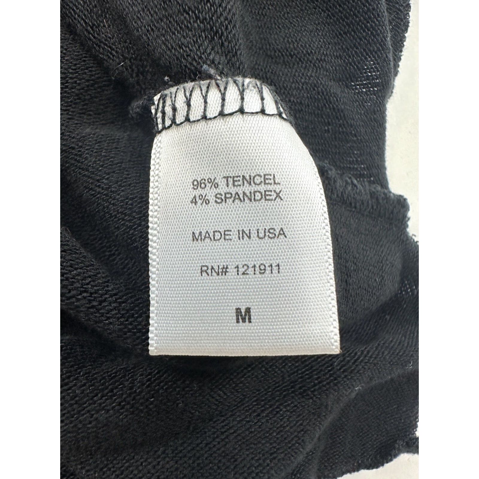 Vintage LNA Shirt Women Black V-Neck Long Sleeve Pullover Top T-Shirt Made In USA M Size M / US 6-8 / IT 42-44 - 5 Thumbnail