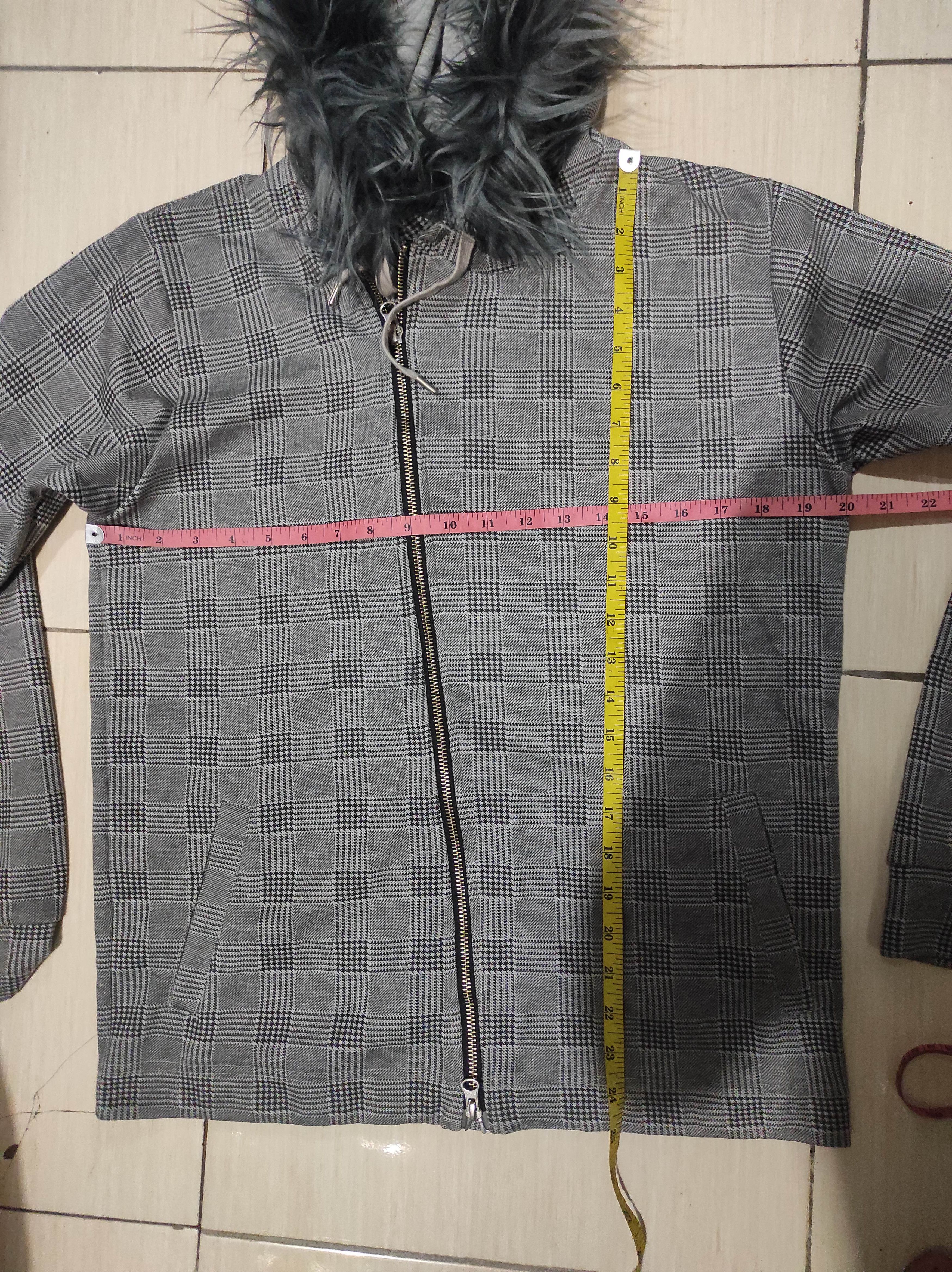 Japanese Brand Tkmixpice Asymetrycal double zip fur hoodie ifsix LGB style Size US M / EU 48-50 / 2 - 15 Thumbnail