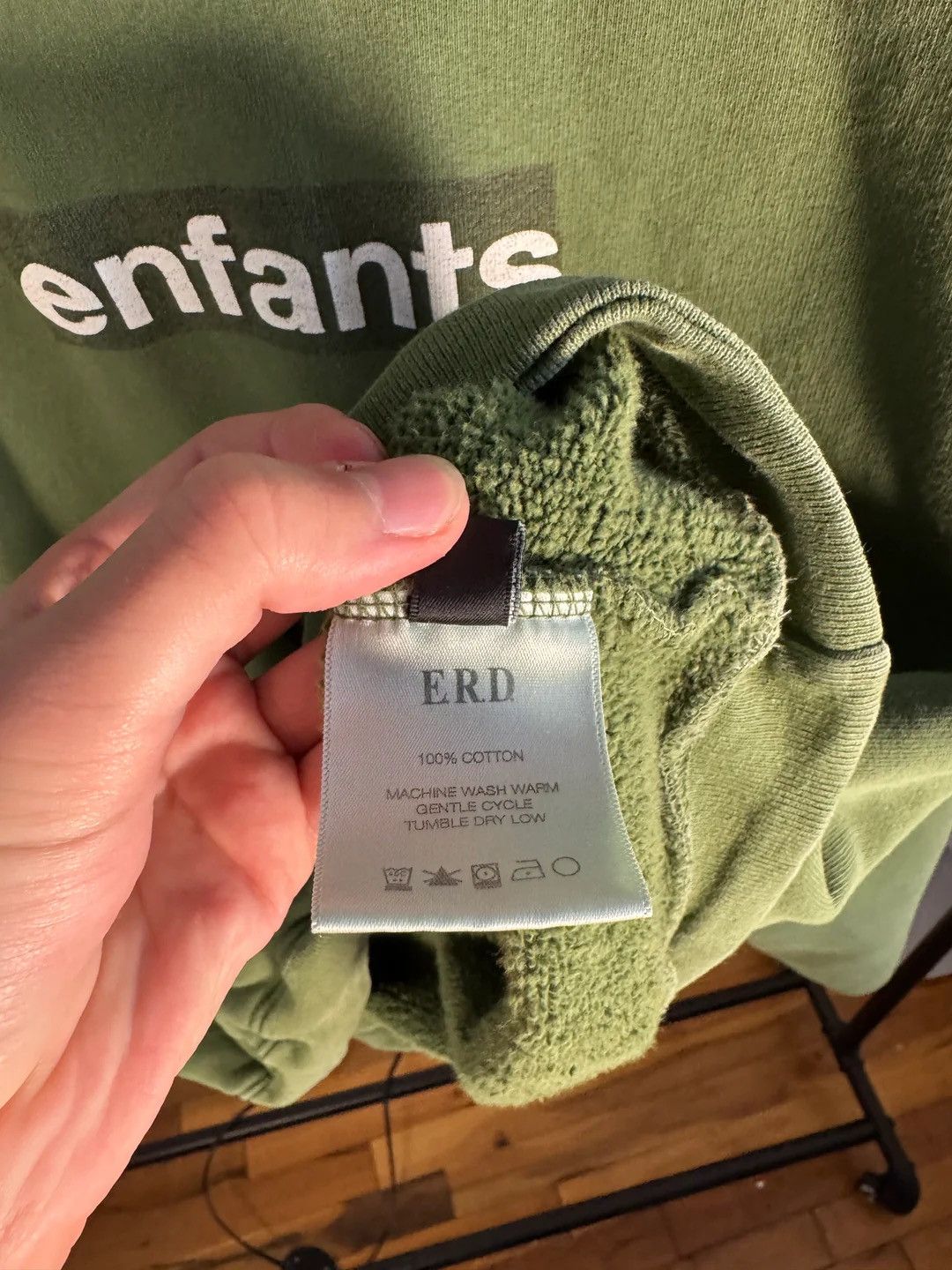 Enfants Riches Deprimes 🚭 ICONIC 🚭 FALL/WINTER 2023 BOX LOGO HOODIE Size US M / EU 48-50 / 2 - 6 Thumbnail