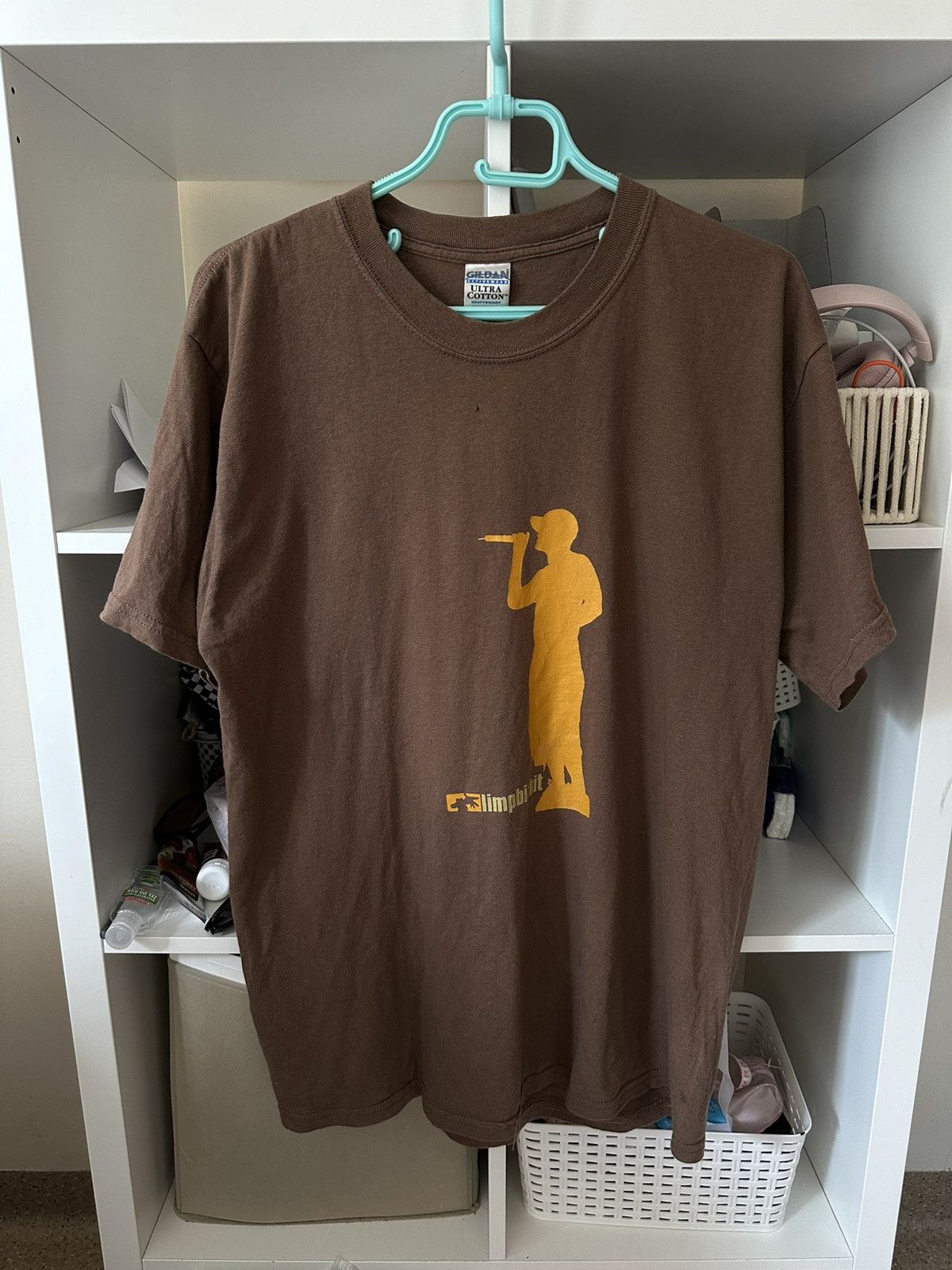 Band Tees STEAL💥VINTAGE 90s LIMP BIZKIT GRAPHIC T-SHIRT RARE Y2K L Size US L / EU 52-54 / 3 - 1 Thumbnail