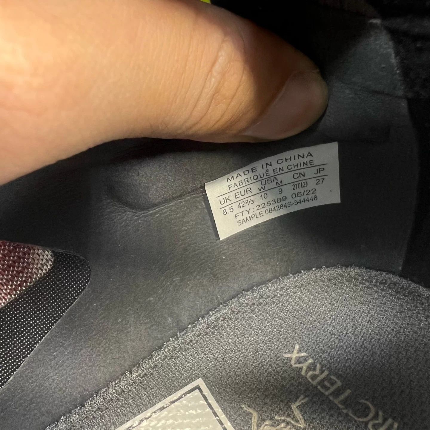 Arc'teryx Arc'teryx Norvan SL 3 Gray Size 42.5 Worn once Size US 9.5 / EU 42-43 - 7 Thumbnail