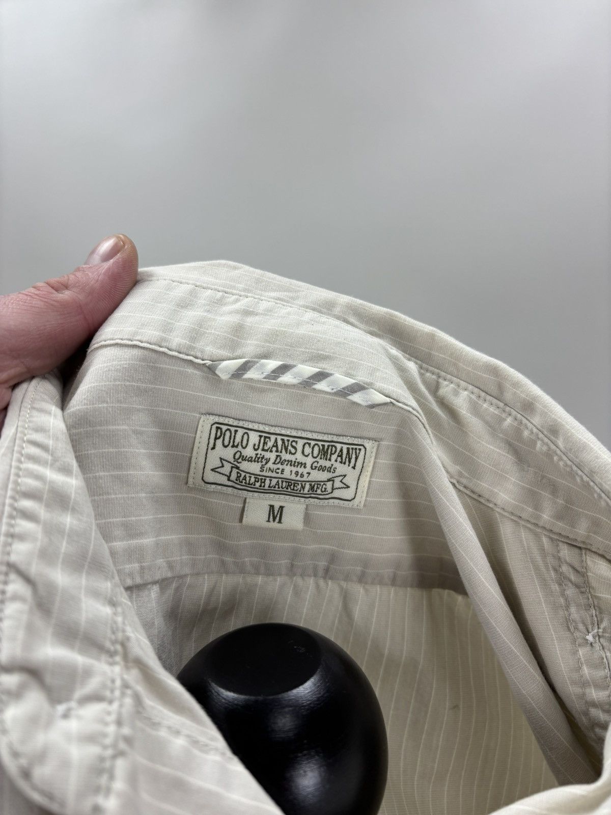 Polo Ralph Lauren Mens shirt Polo Jeans Ralph Lauren Size M Color Brown Size US M / EU 48-50 / 2 - 11 Thumbnail