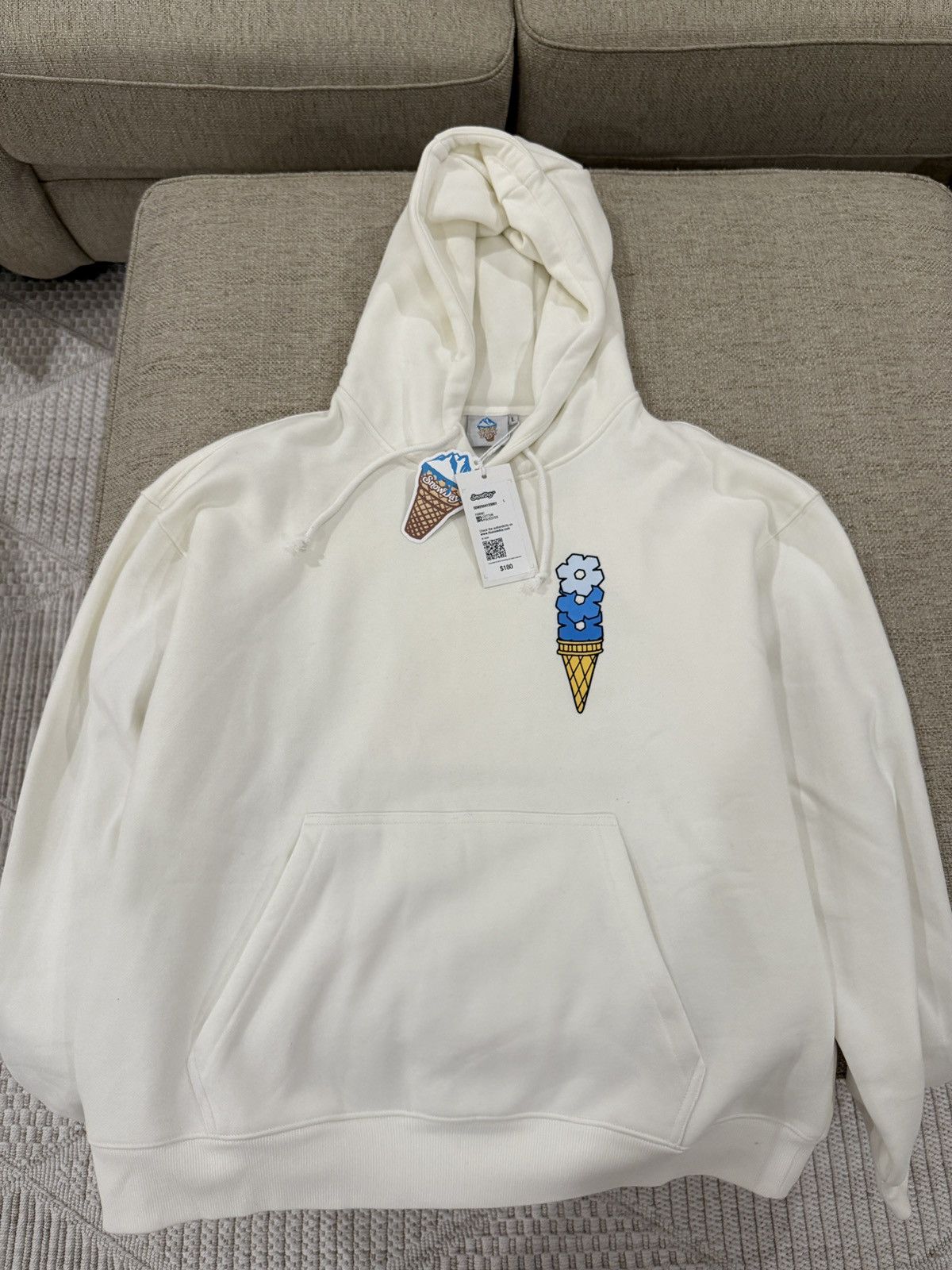 Snowday SNOWDAY SCOOP WAGON HOODIE Size LARGE Men's Sweatshirt Size US L / EU 52-54 / 3 - 1 Thumbnail