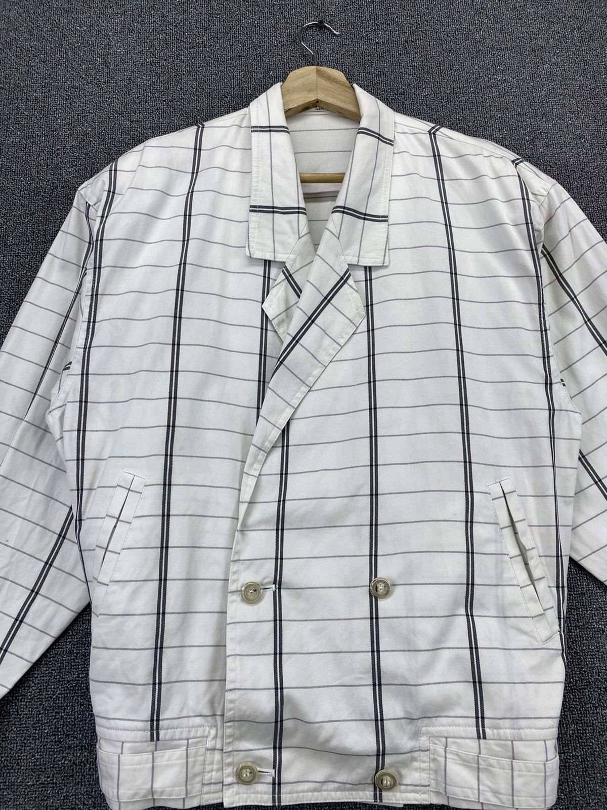 Vintage Pierre Balmain Overstriped Rare Coat Jacket