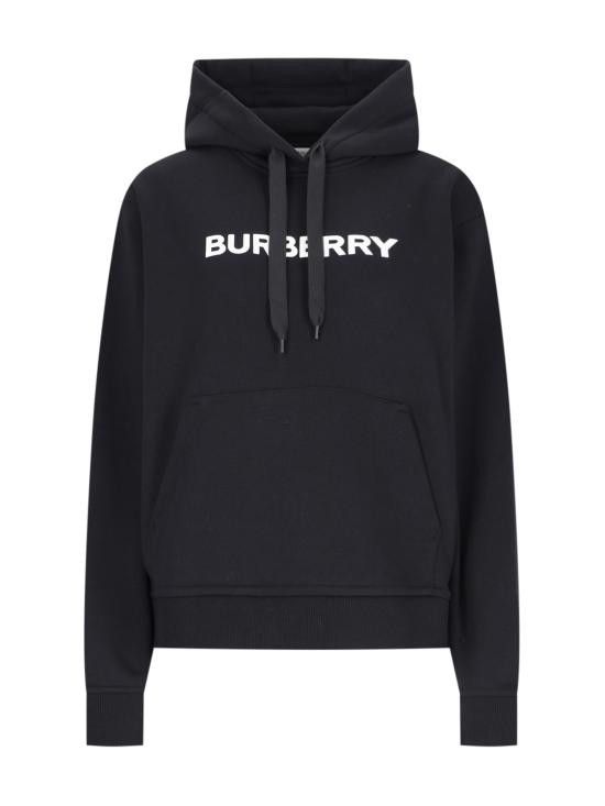 Burberry BURBERRY Women Hoodies 8084755 A1189 Black Size S / US 4 / IT 40 - 1 Thumbnail