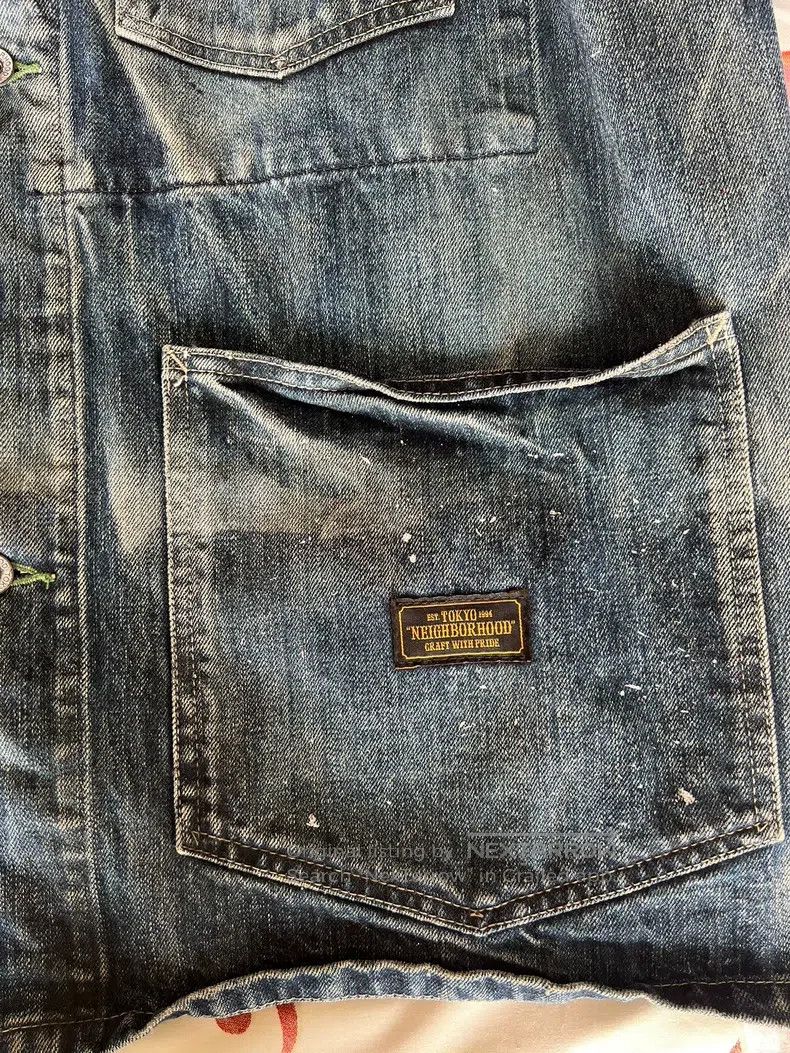 Neighborhood Neighborhood Denim Jacket Size L Size US L / EU 52-54 / 3 - 3 Thumbnail