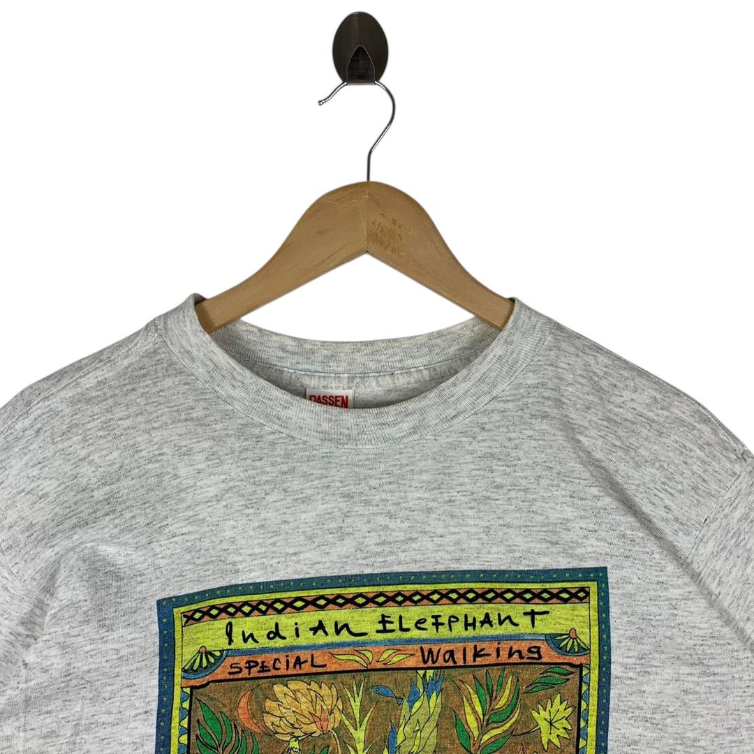Other Vintage 90s Indian Elephant Special Walking Tee Size US M / EU 48-50 / 2 - 2 Thumbnail