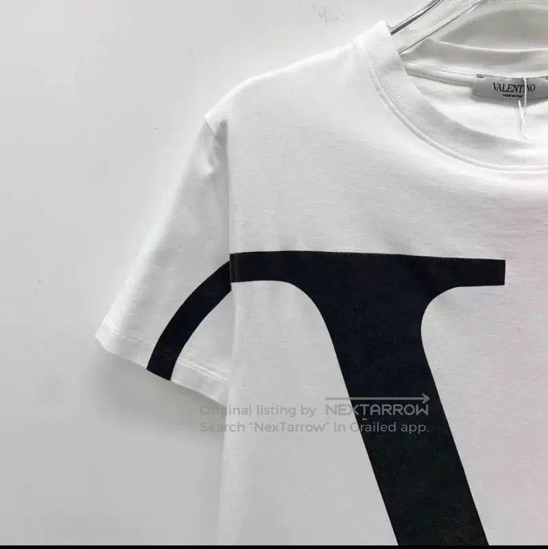 Valentino Valentino White Cotton Short Sleeve T-Shirt . Size XS / US 0-2 / IT 36-38 - 3 Thumbnail