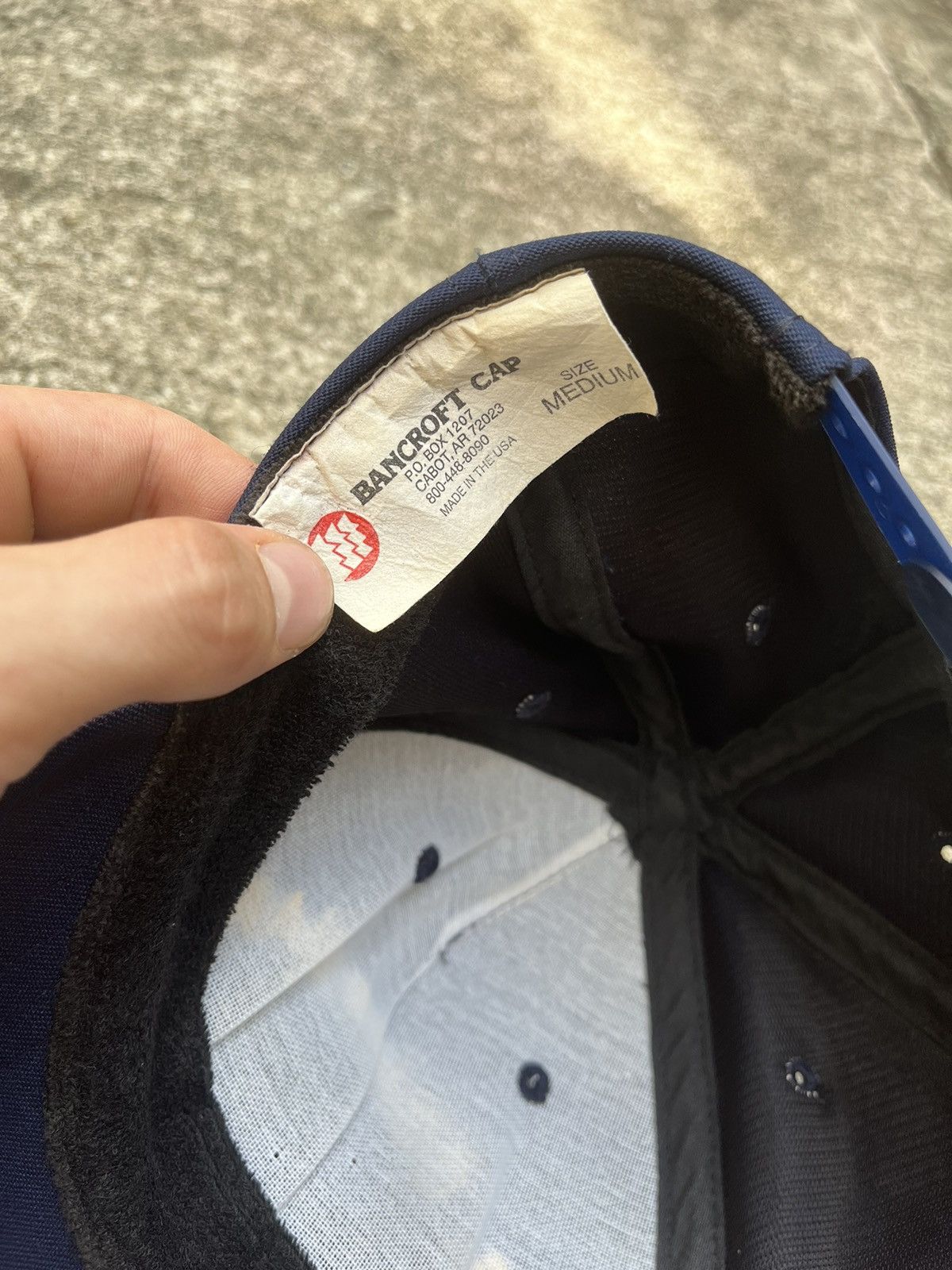 Other Vintage Coast Guard Indigo Trucker Hat Size ONE SIZE - 5 Thumbnail