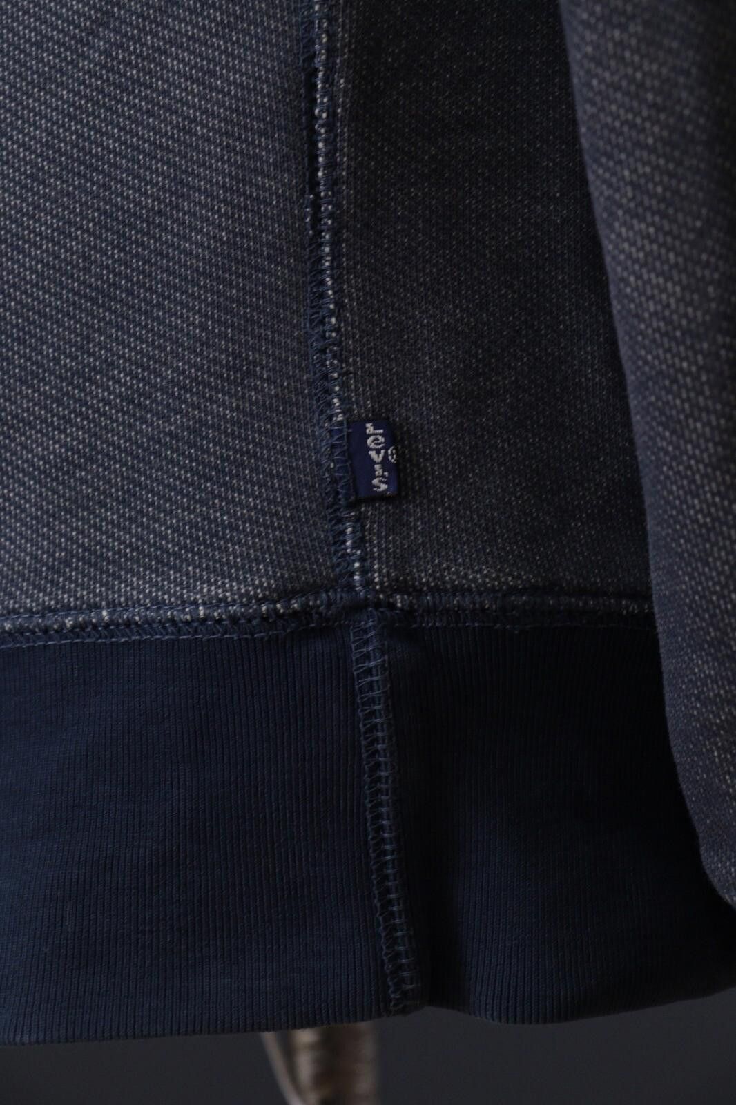 Levi's Men Levi's Blue Fleeced Sweatshirt Size M / US 40 / EU 50 Size US M / EU 48-50 / 2 - 6 Thumbnail