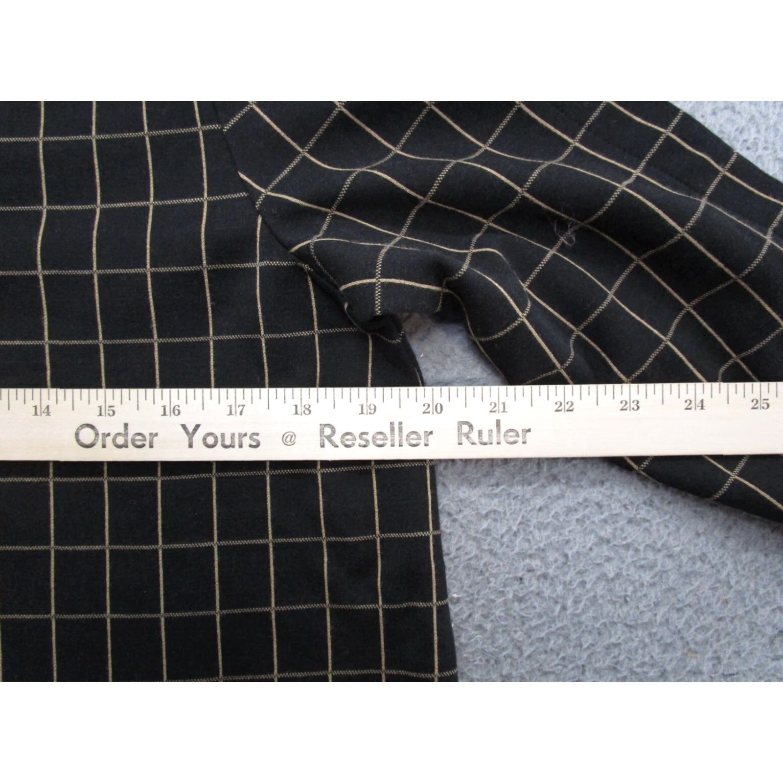J. Jill J Jill Ponte Button Sleeve Heavy Knit Checkered Pullover Top M NEW Multicolor Knit Blouse Women Pullover Button Sl eeve Size M / US 6-8 / IT 42-44 - 4 Thumbnail
