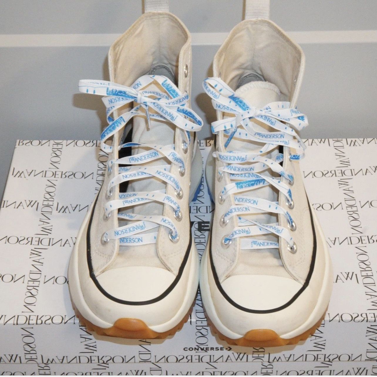 Converse × JW Anderson Converse x JW Anderson Run Star Hike Hi sneakers White Size US 9 / IT 39 - 2 Thumbnail