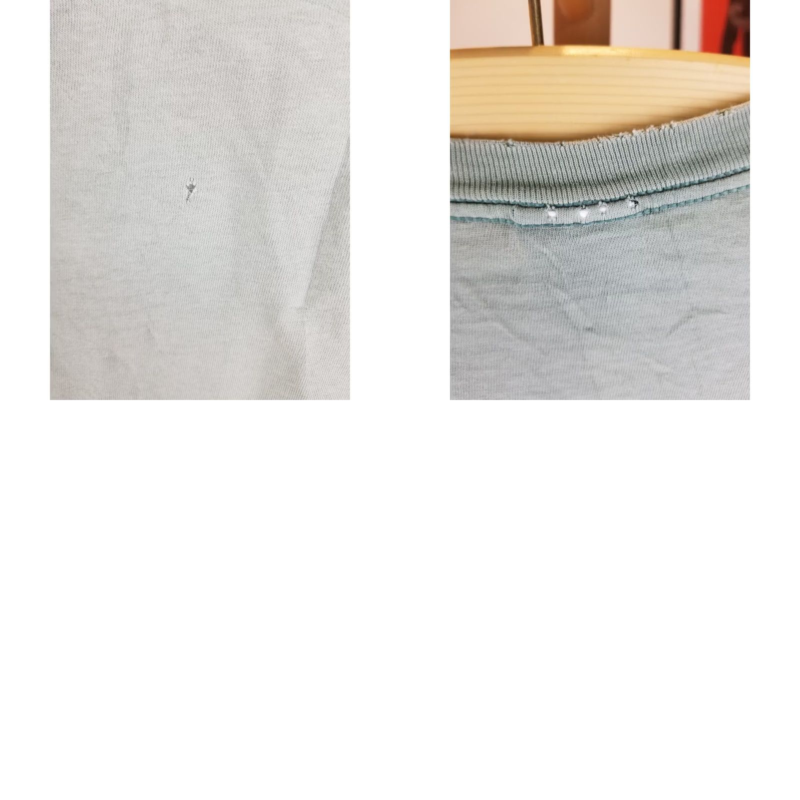Gap VINTAGE 90' GAP T-SHIRT ONE POCKET SUN FADED DISTRESSED COTTON XLARGE Green Mens Size US XL / EU 56 / 4 - 9 Thumbnail