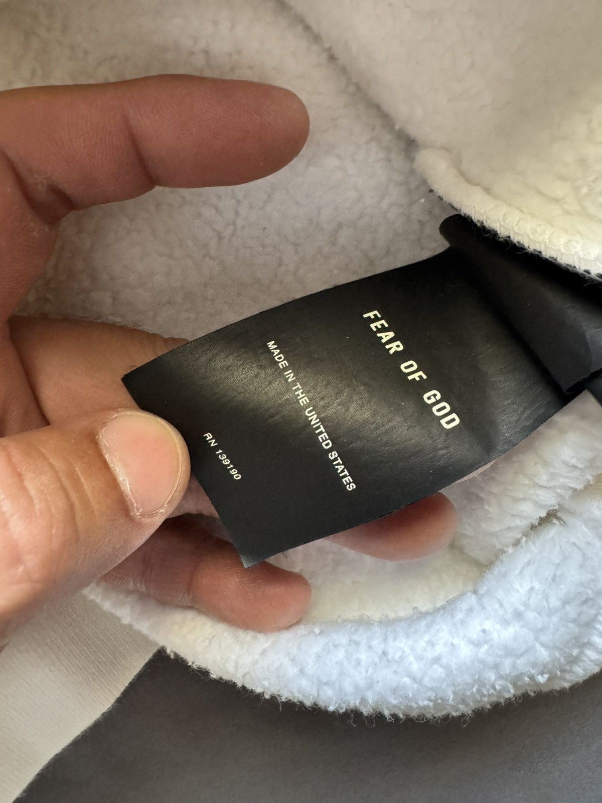 Fear of God × RRR-123 Fear of God x RRR 123 Hollywood Bowl Hoodie XL Size US XL / EU 56 / 4 - 6 Thumbnail