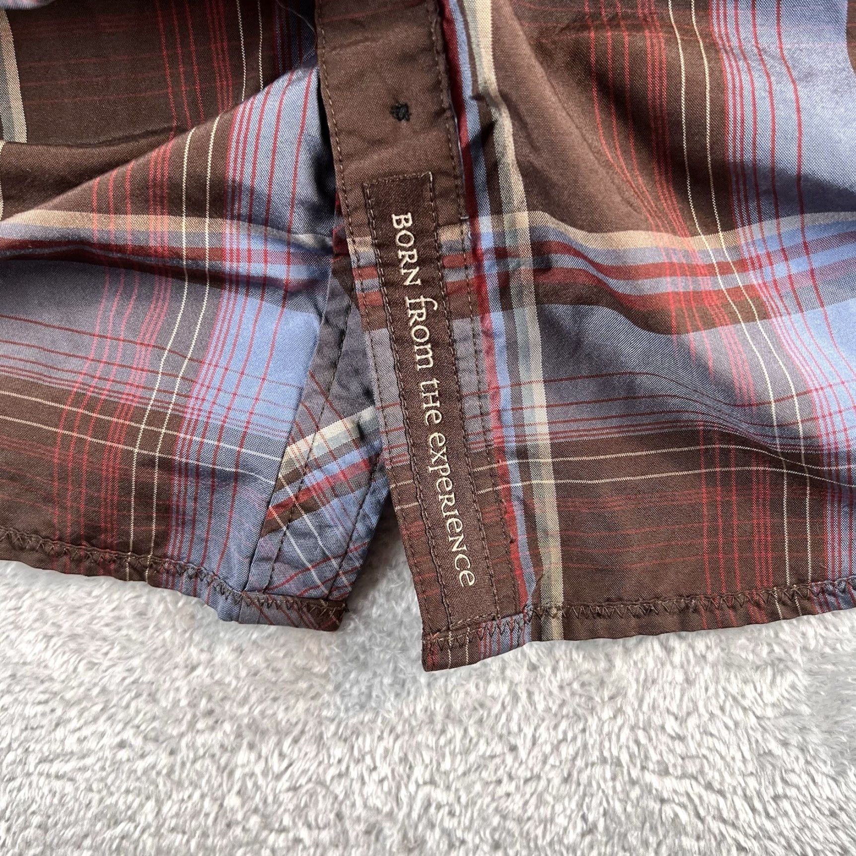 Prana prAna Plaid Shirt Men’s M Button-Up Long Sleeve Blue Brown Preppy Button-Down Shirt Mens M Blue Plaid Size US M / EU 48-50 / 2 - 4 Thumbnail