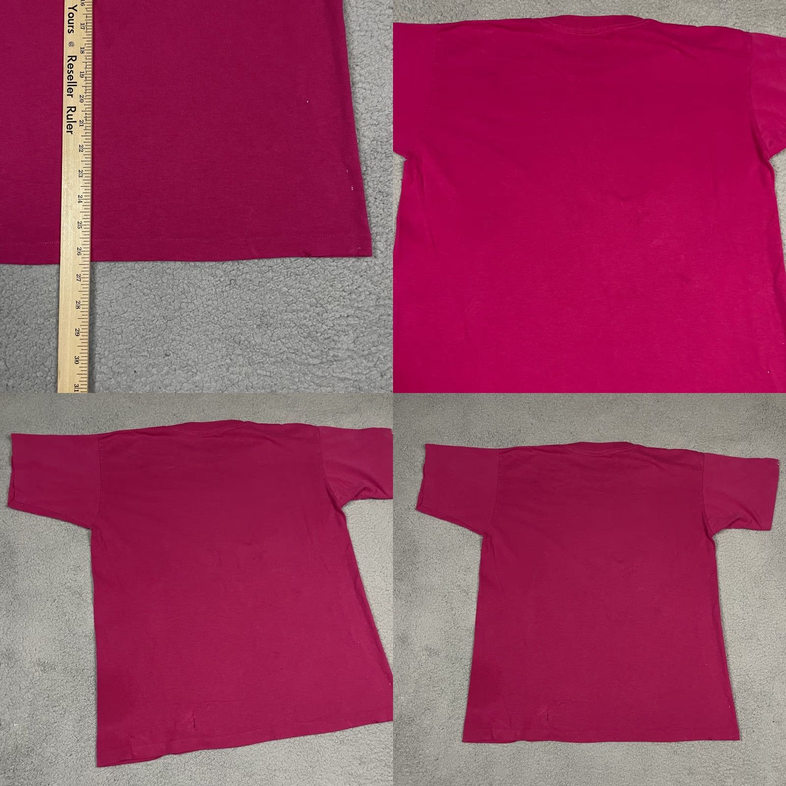 Vintage VINTAGE Kansas City Tshirt Adult L Pink Distressed Single Stitch Missouri MO Shirt Mens 90s Kansas City Graphic Print Short Sleeve Cotton USA Size US L / EU 52-54 / 3 - 9 Thumbnail
