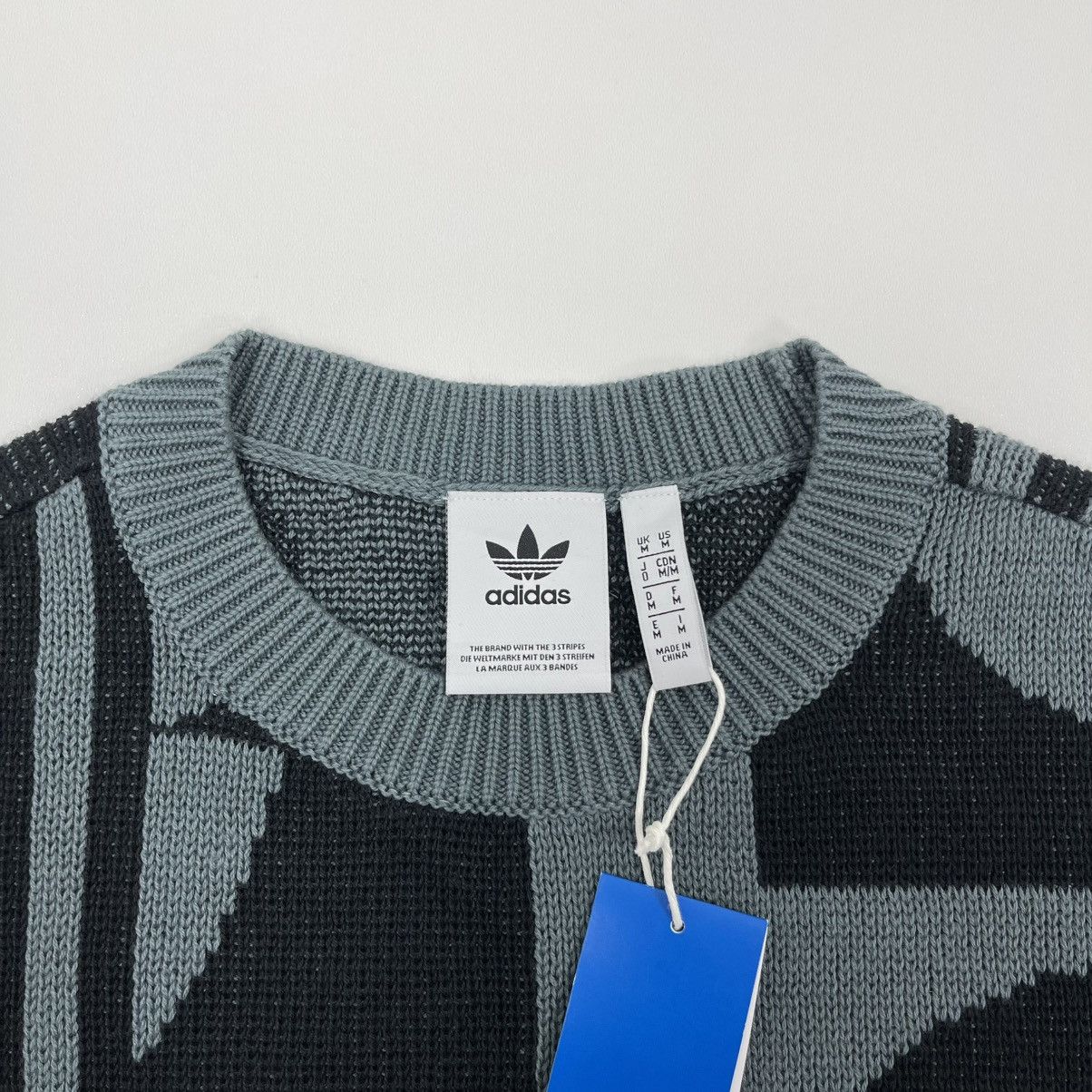 Adidas Adidas Originals R.Y.V. Logo Fishn Cotton Knit Crew Sweater Size US M / EU 48-50 / 2 - 8 Thumbnail