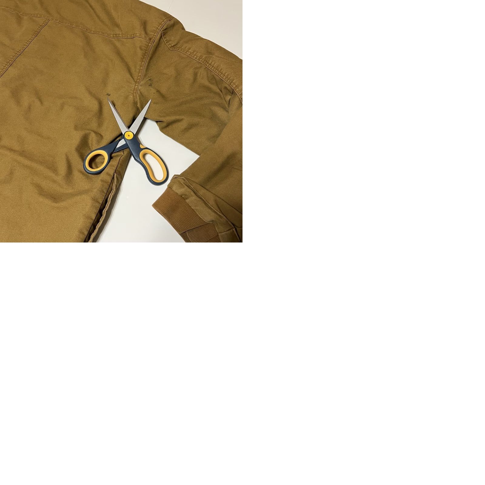 Dickies Dickies Jacket Men Lined Quilted Canvas Full Zip Snap Work 3XL Beige Stained Vintage: No Size US XXL / EU 58 / 5 - 9 Thumbnail