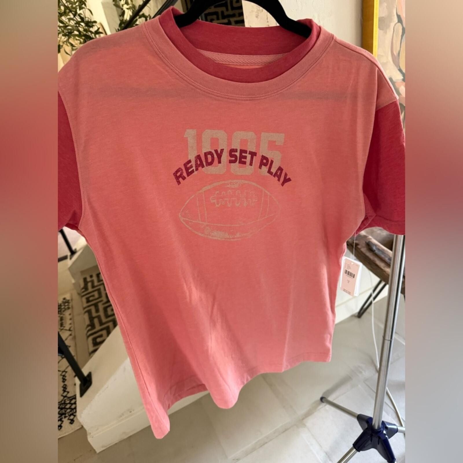 Other Anthropologie $48 Daily practice cotton tee Ready Set Play S Size S / US 4 / IT 40 - 10 Thumbnail
