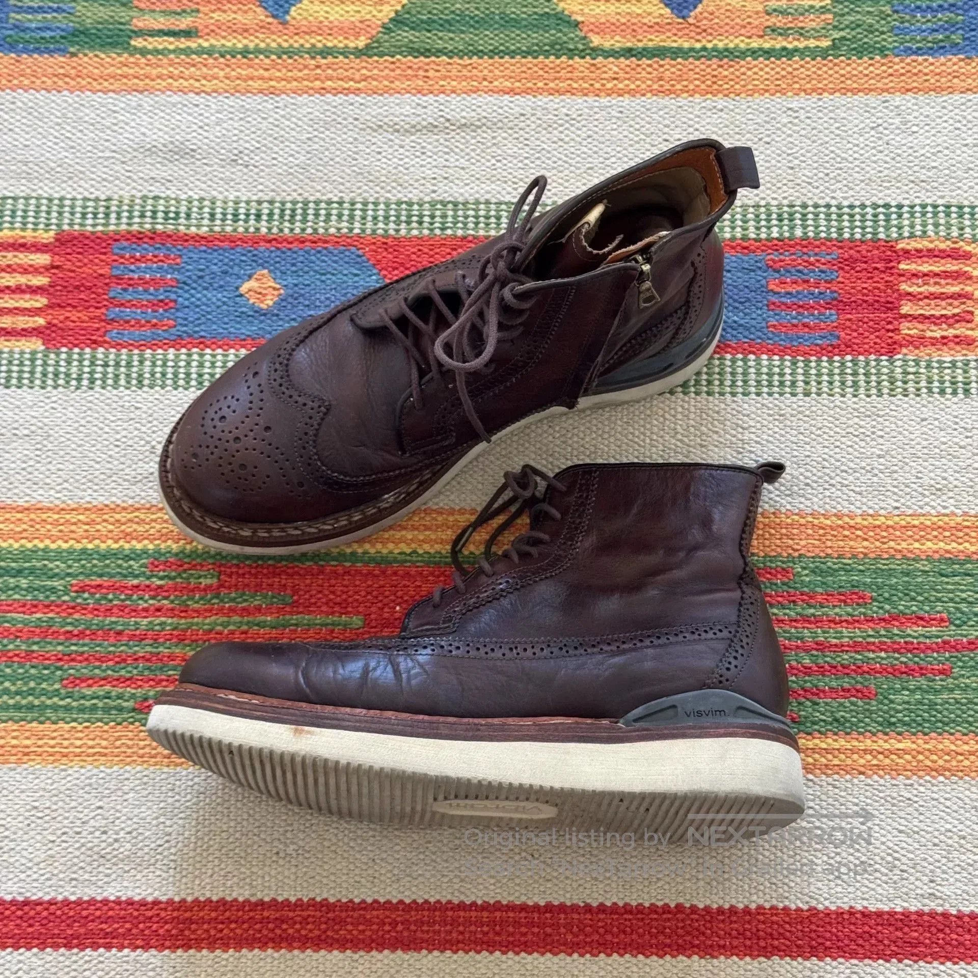 Visvim visvim patrician classic boots in dark brown. Size US 9.5 / EU 42-43 - 3 Thumbnail