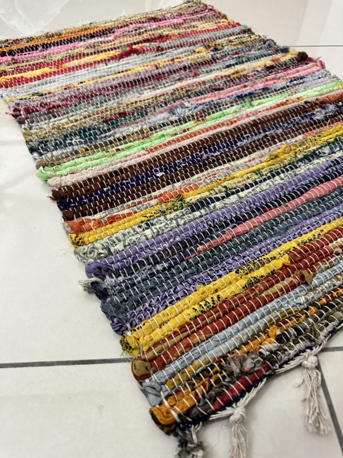 Other SASHIKO BORO MULTICOLORS DOOR MAT Size ONE SIZE - 5 Thumbnail