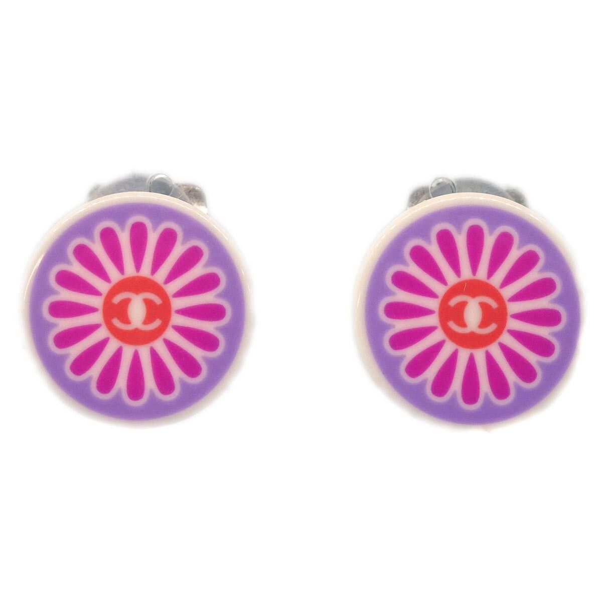 Chanel Chanel Vintage CC Round Button Clip-On Metal Size ONE SIZE - 1 Thumbnail