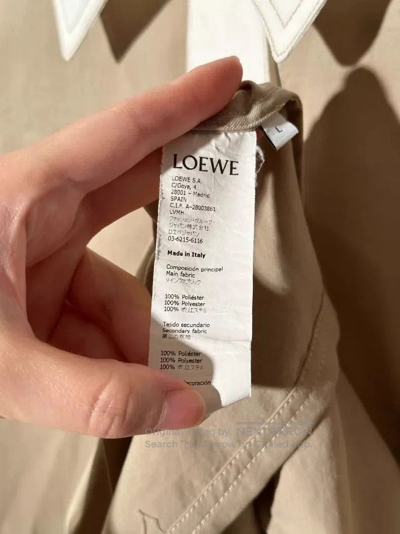 Loewe Loewe Colorblock Polo Collar Blouse . Size US L / EU 52-54 / 3 - 4 Thumbnail