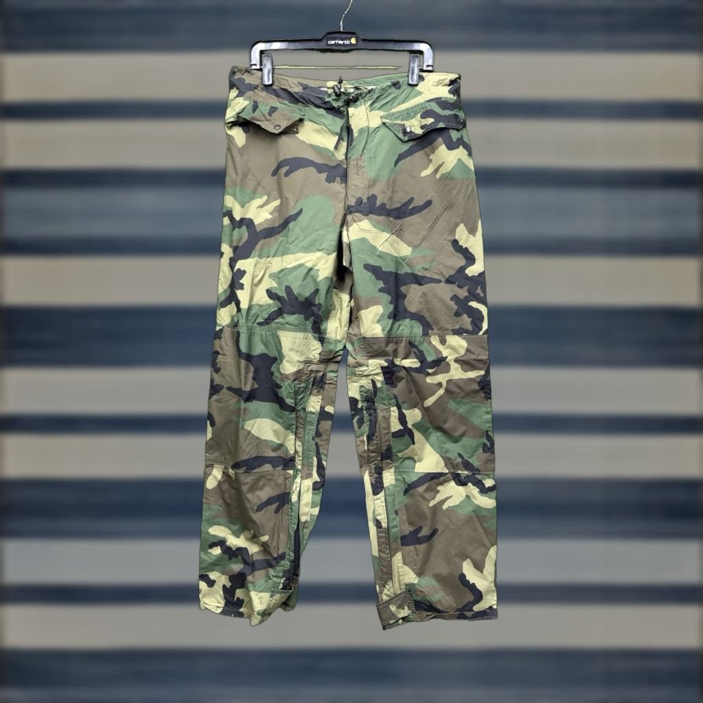 Vintage VINTAGE Army Gore-Tex Trousers Small Reg Men Pants Size US 29 - 1 Thumbnail
