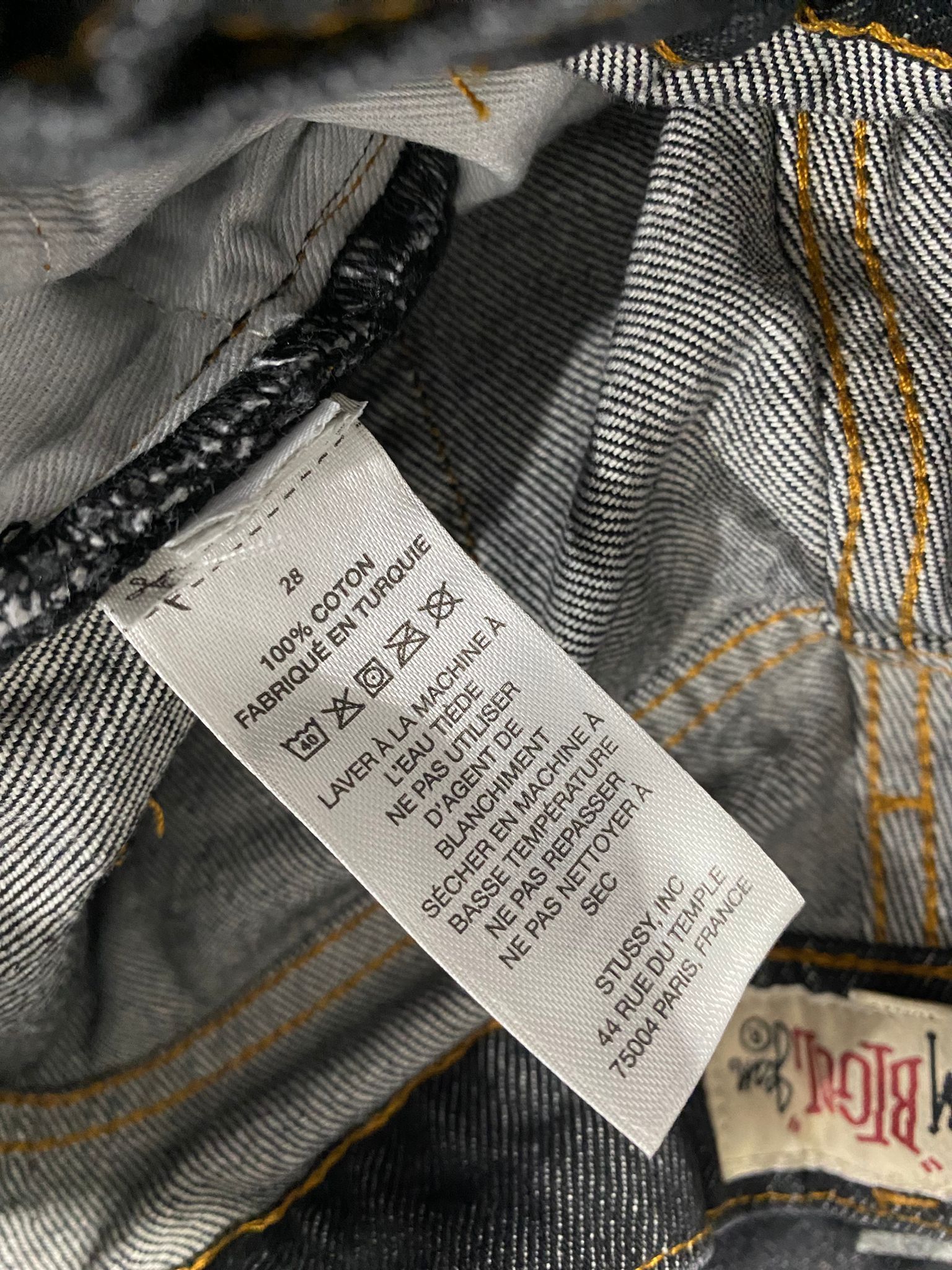 Stussy Big Ol' Denim City Link Jean Size US 28 / EU 44 - 3 Thumbnail