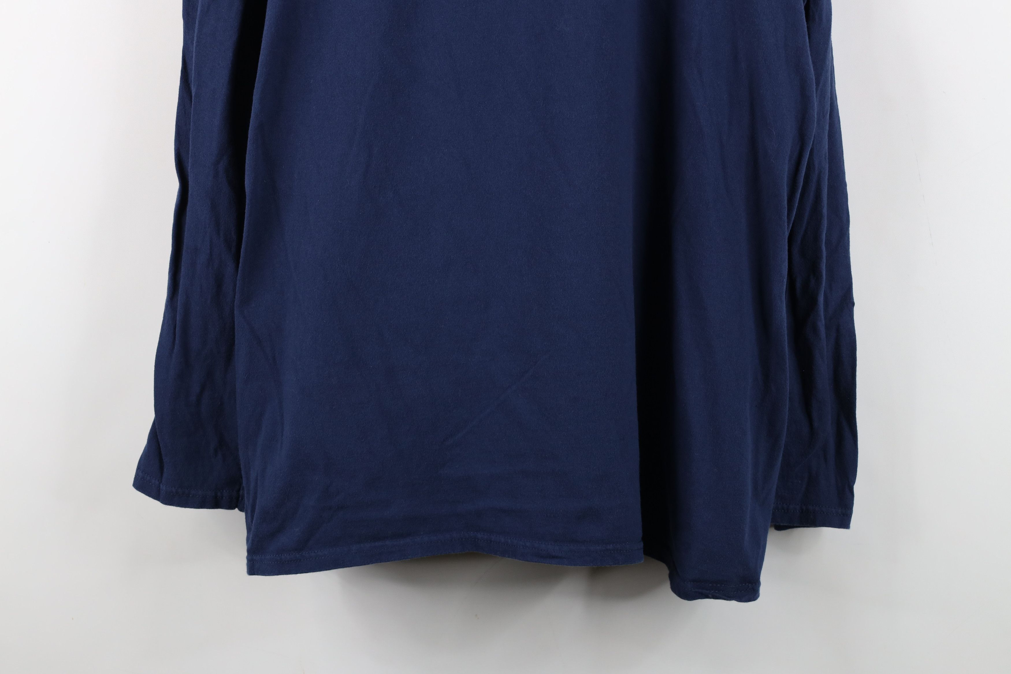 Vintage Y2K Spell Detroit Tigers Baseball Long Sleeve T-Shirt Blue Size US XL / EU 56 / 4 - 3 Thumbnail