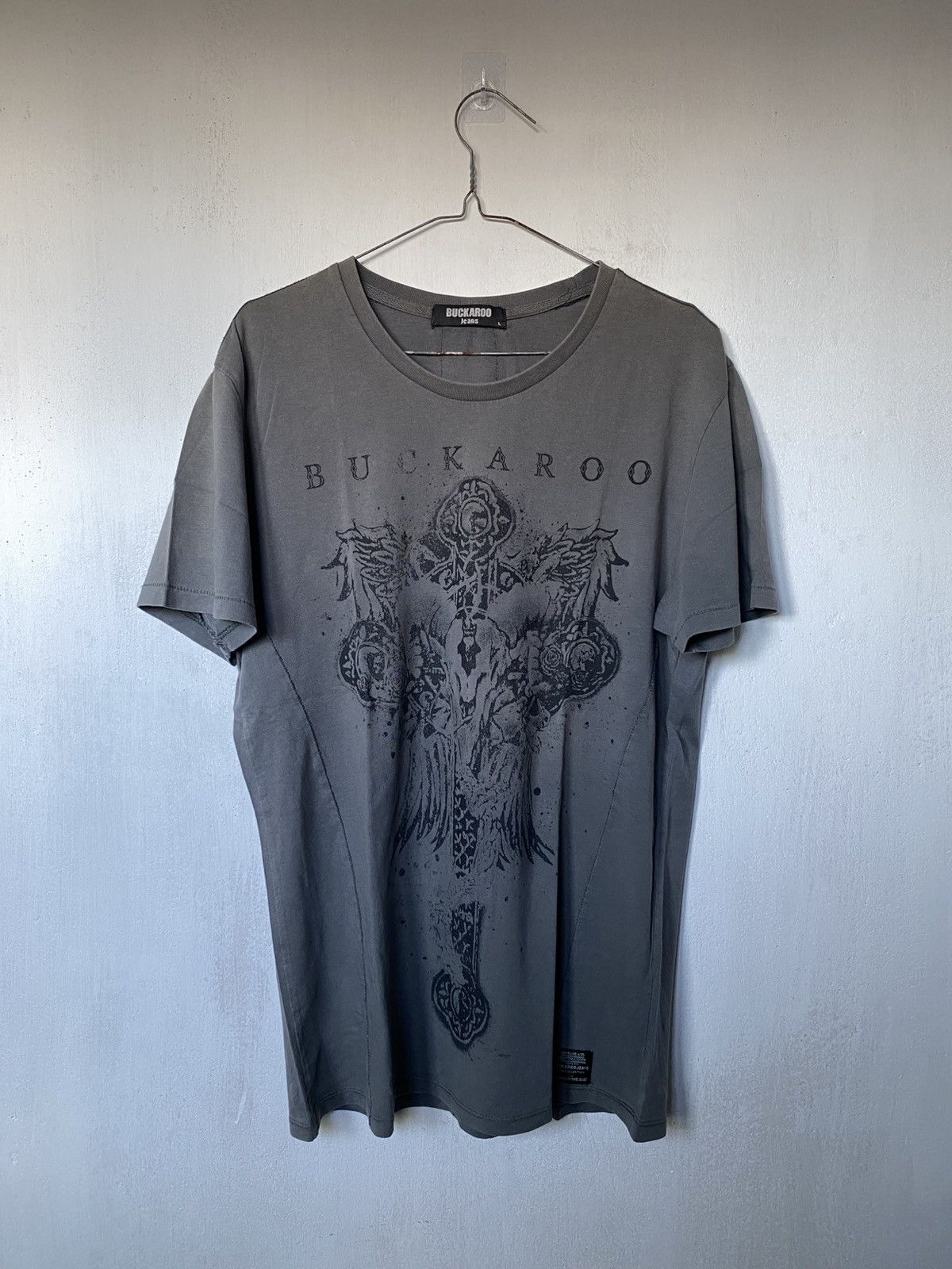 Beauty Beast × If Six Was Nine × Japanese Brand Vintage Buckaroo Poem Grunge Tshirt Size US M / EU 48-50 / 2 - 1 Thumbnail