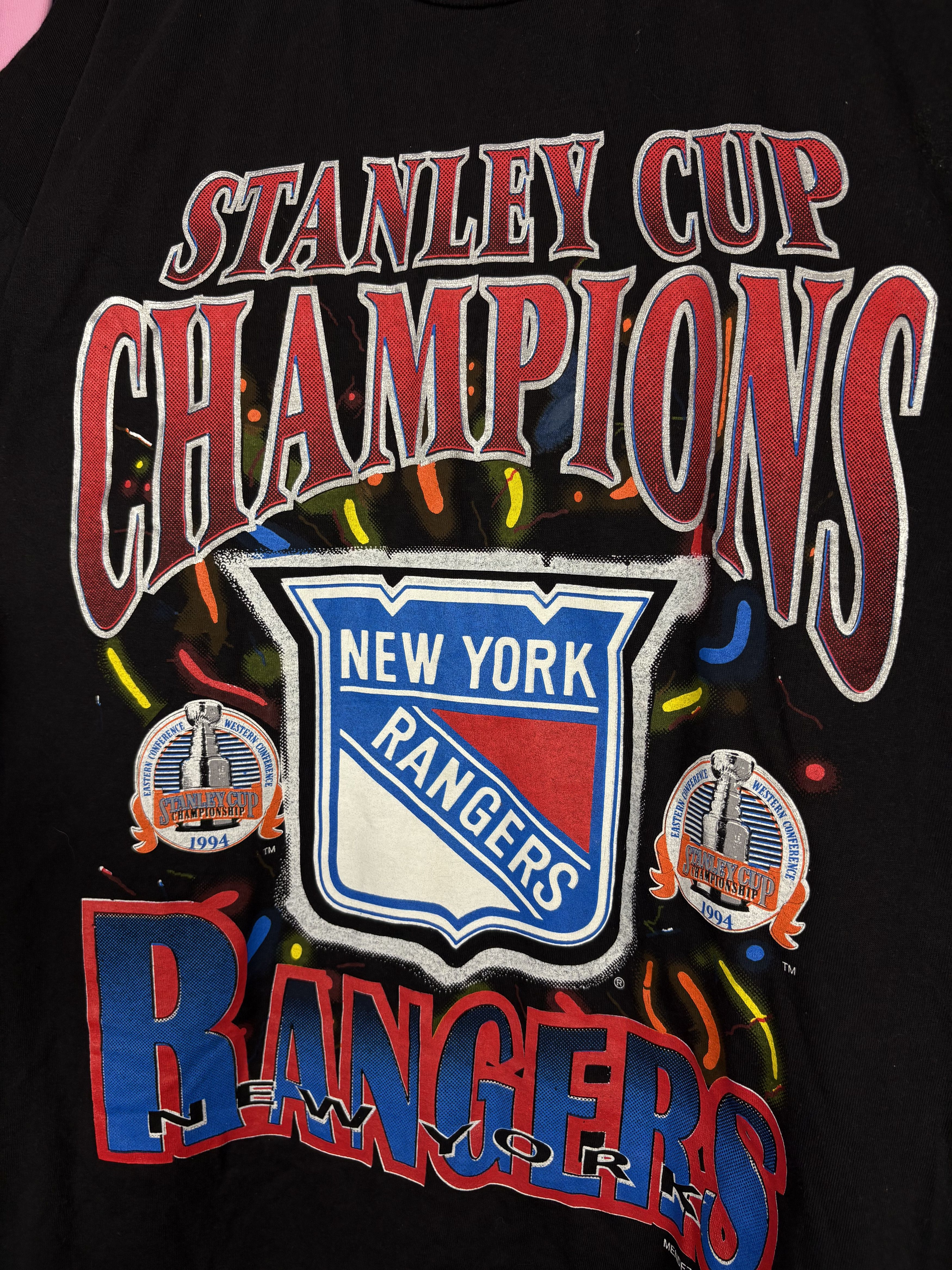 NHL Bulletin Athletic New York Rangers 1994 Stanley Cup Tee Size US XXL / EU 58 / 5 - 3 Thumbnail
