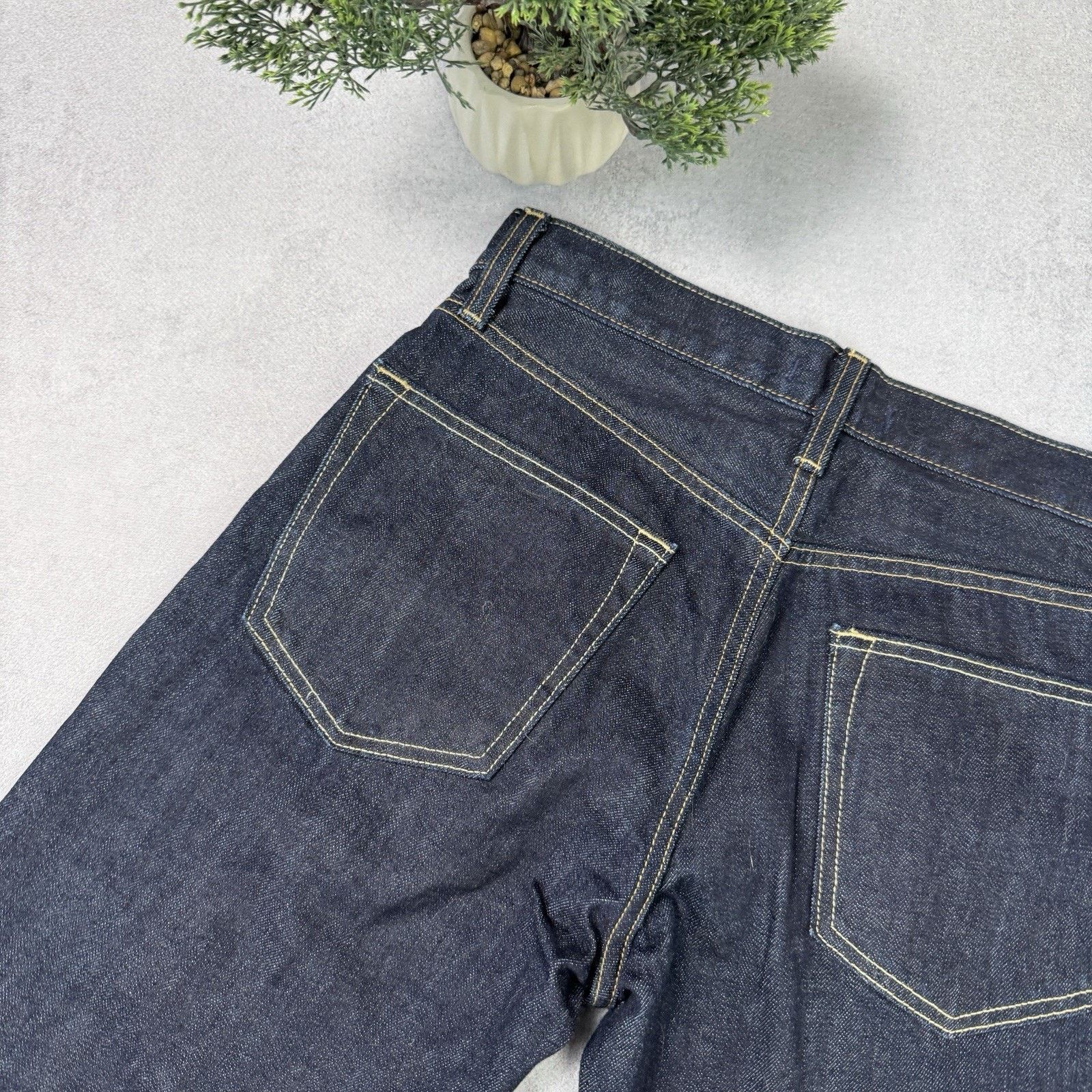 Uniqlo Uniqlo UJ Women Jeans Size 28 Blue Size 28" / US 6 / IT 42 - 15 Thumbnail