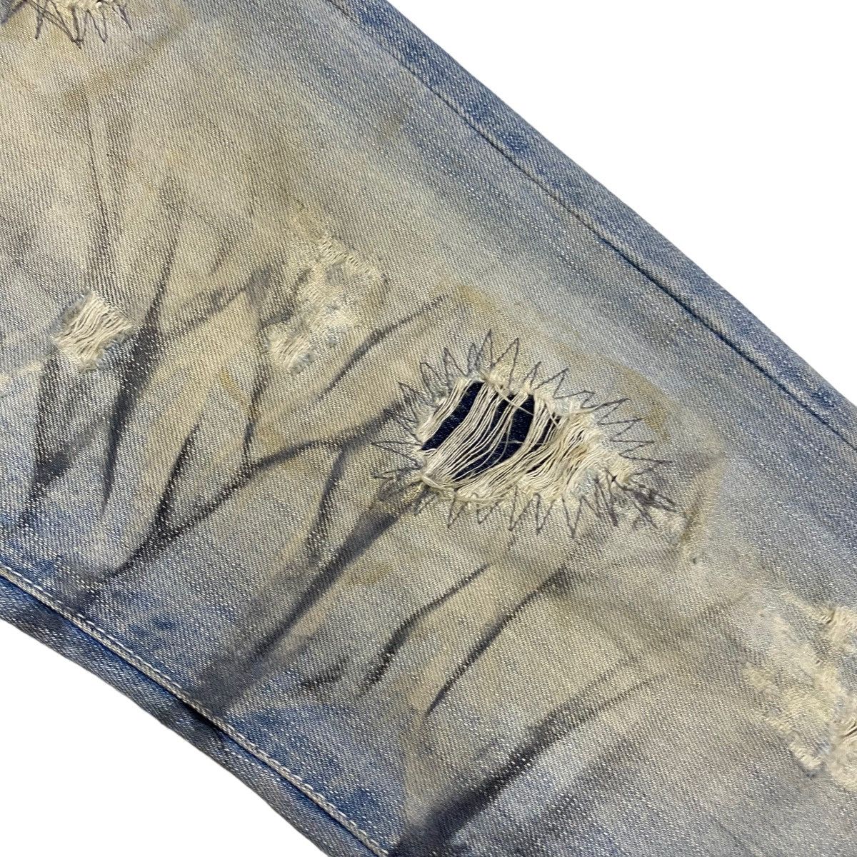 Japanese Brand × semanticdesign Semantic Design Punk style distressed denim Size US 30 / EU 46 - 14 Thumbnail
